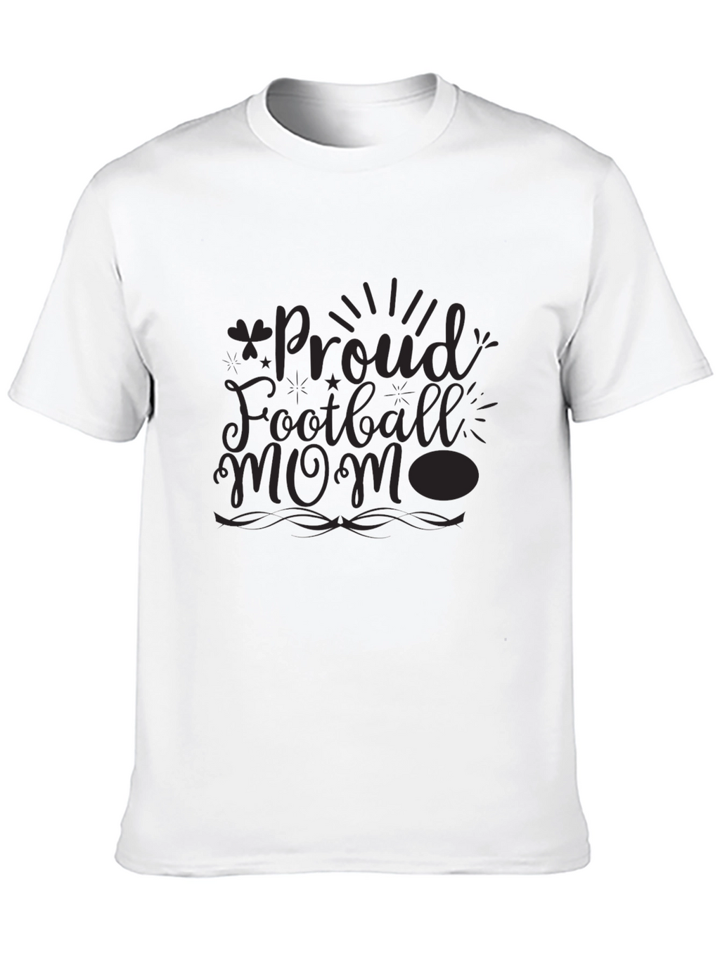 Proud Football Mom Graphic Tee - Unisex