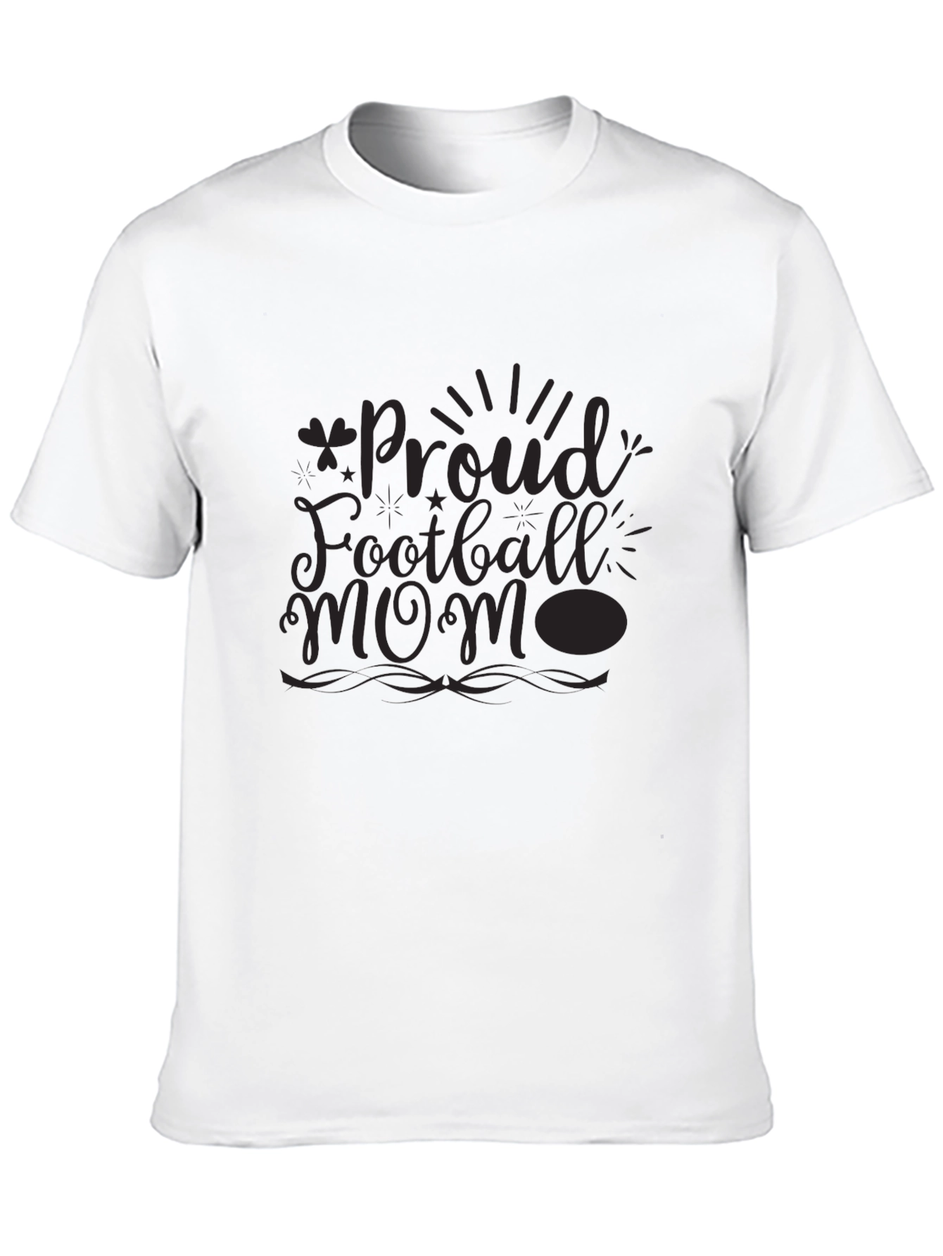 Proud Football Mom Graphic Tee - Unisex