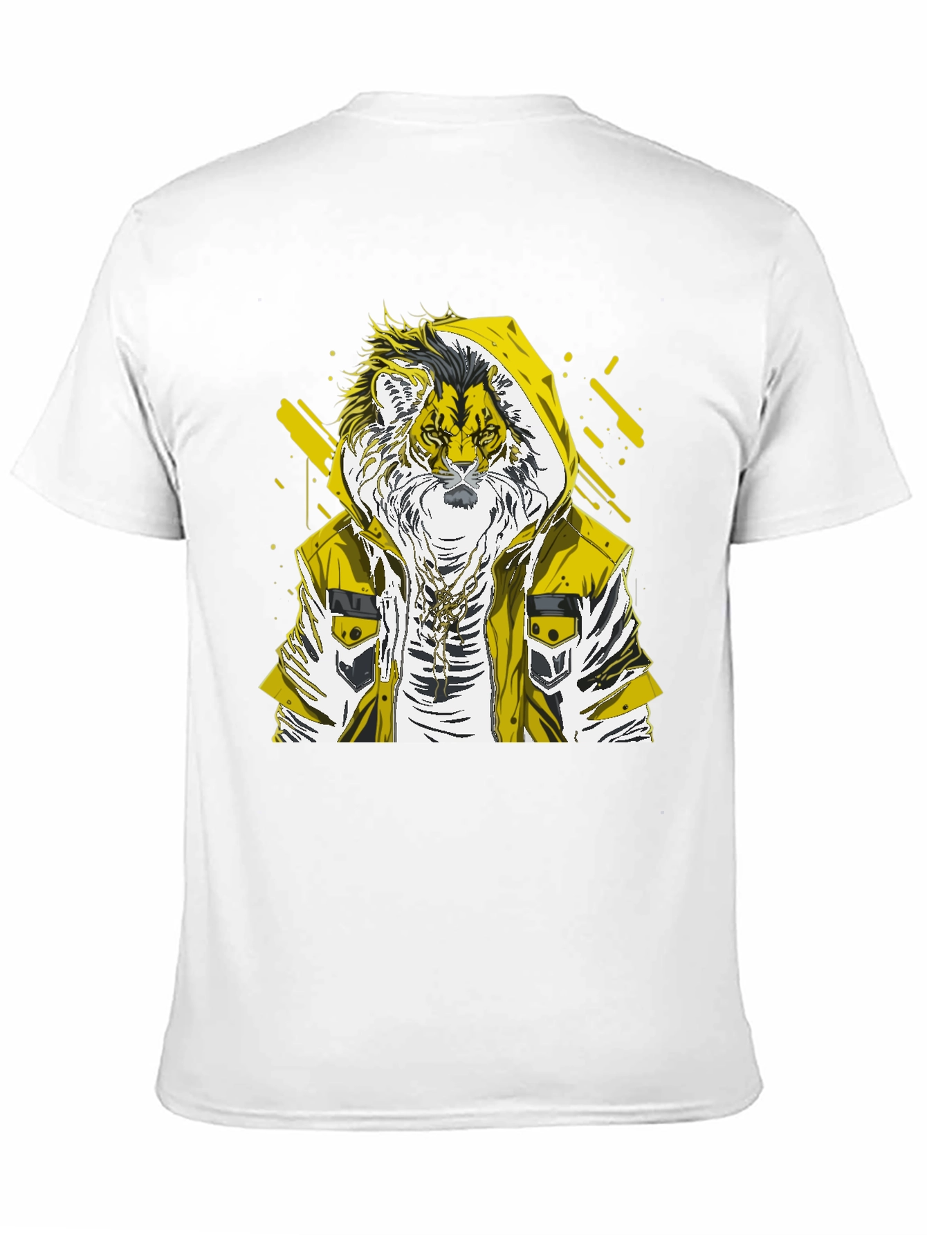 Tiger Graphic Print T-Shirt - Urban Style