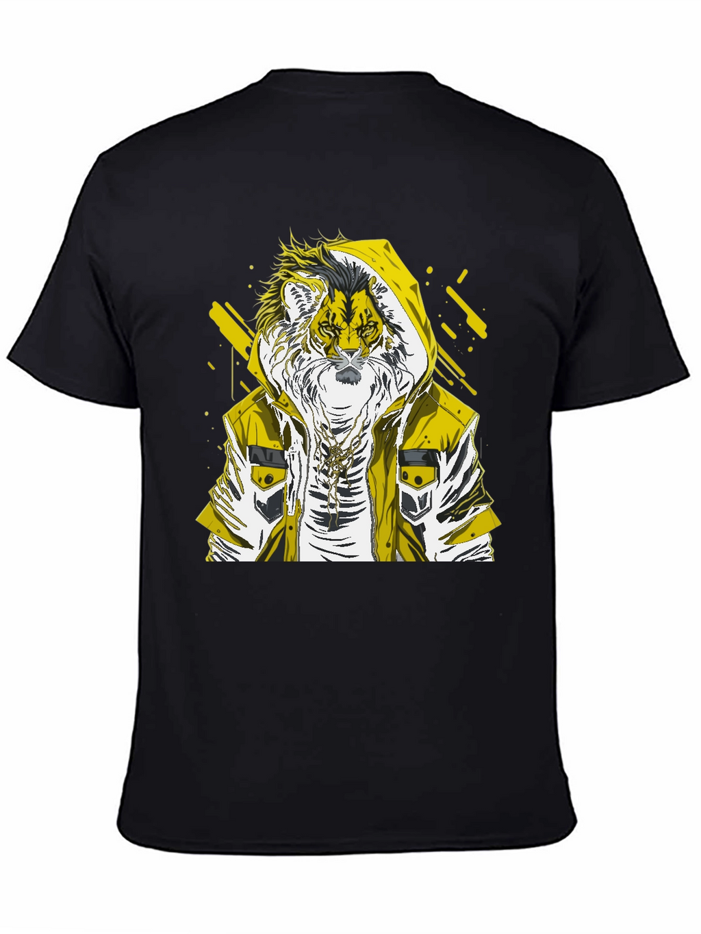 Tiger Graphic Print T-Shirt - Urban Style
