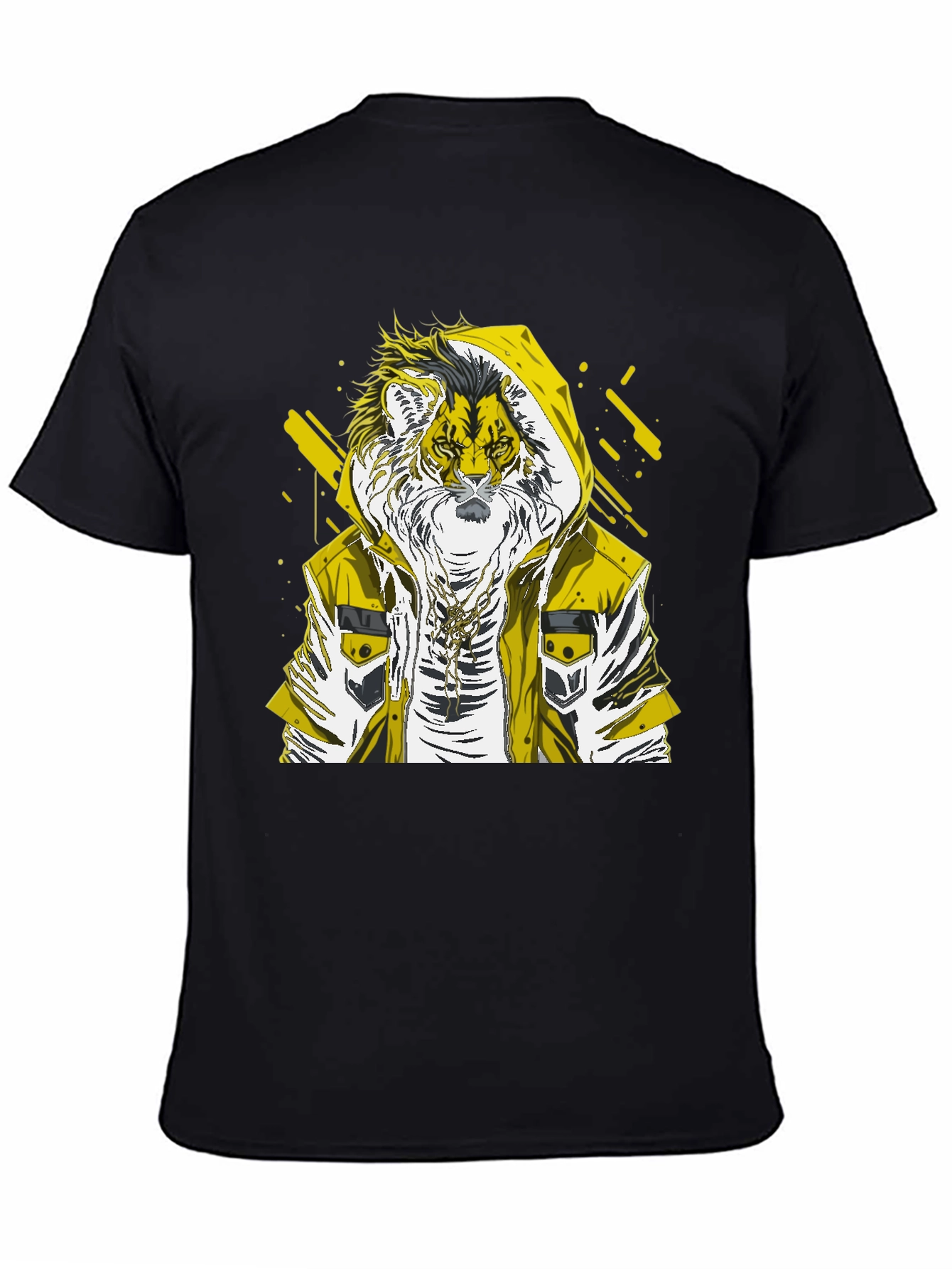Tiger Graphic Print T-Shirt - Urban Style