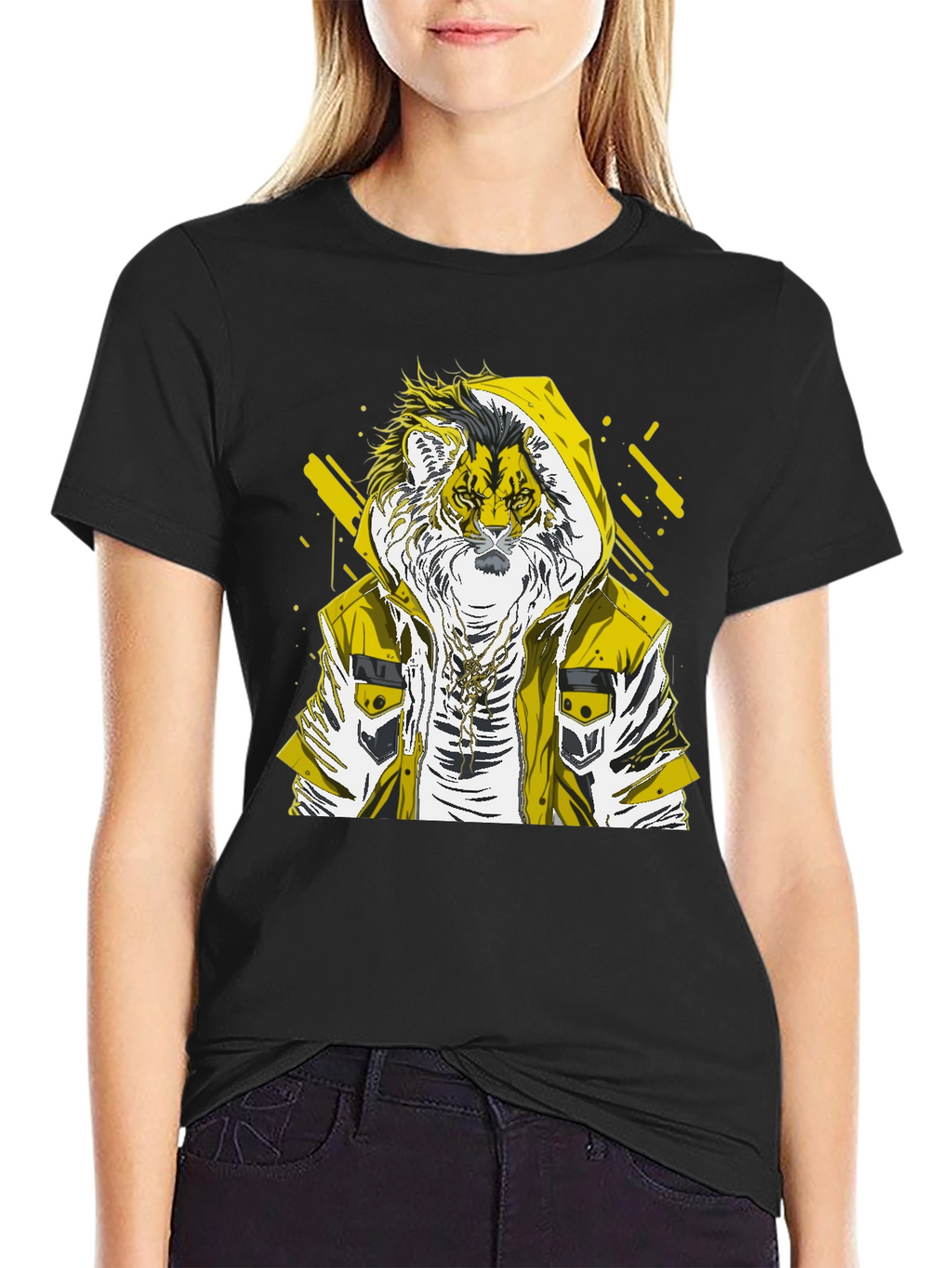 Tiger Graphic Print T-Shirt - Urban Style