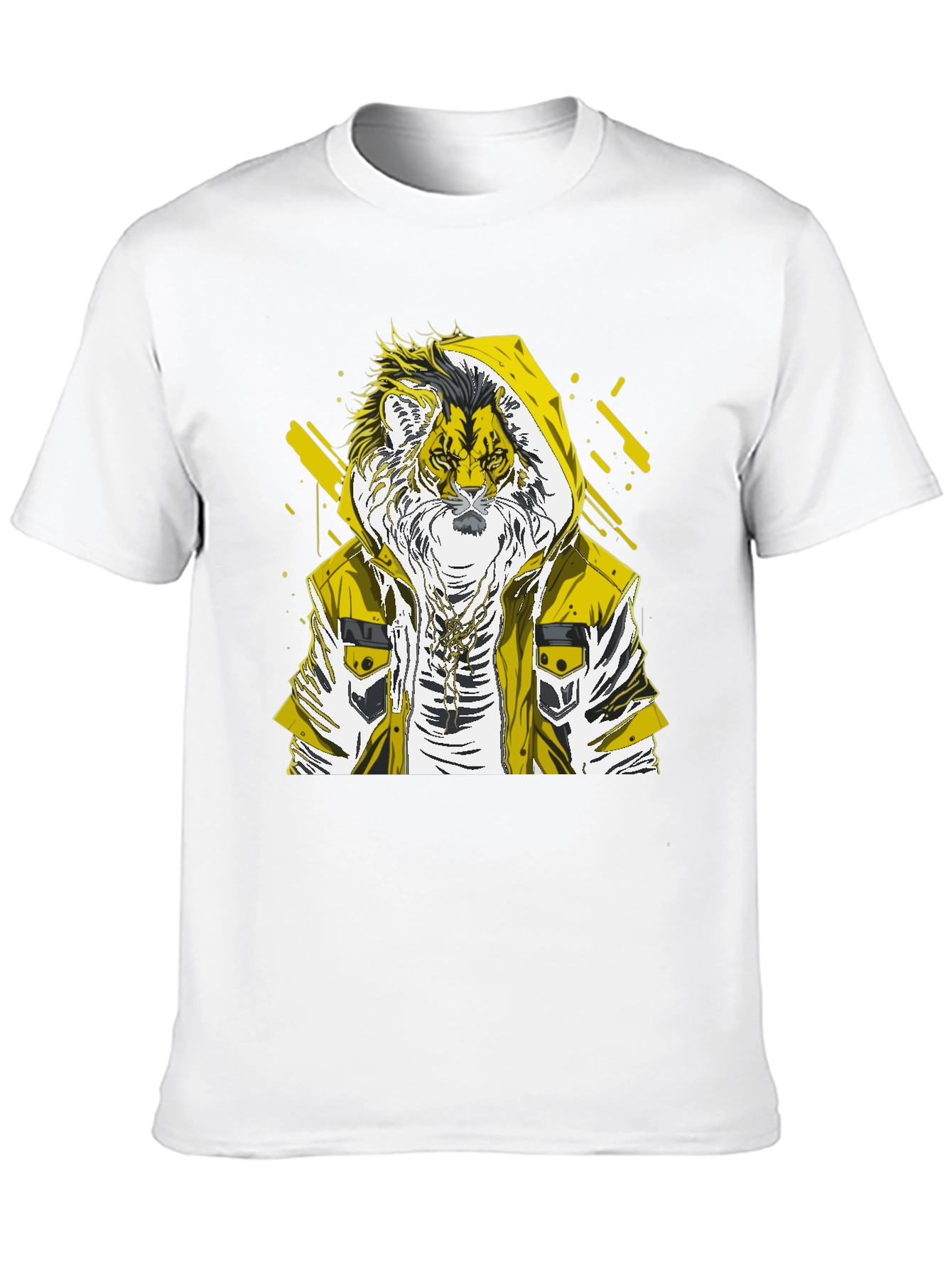 Tiger Graphic Print T-Shirt - Urban Style
