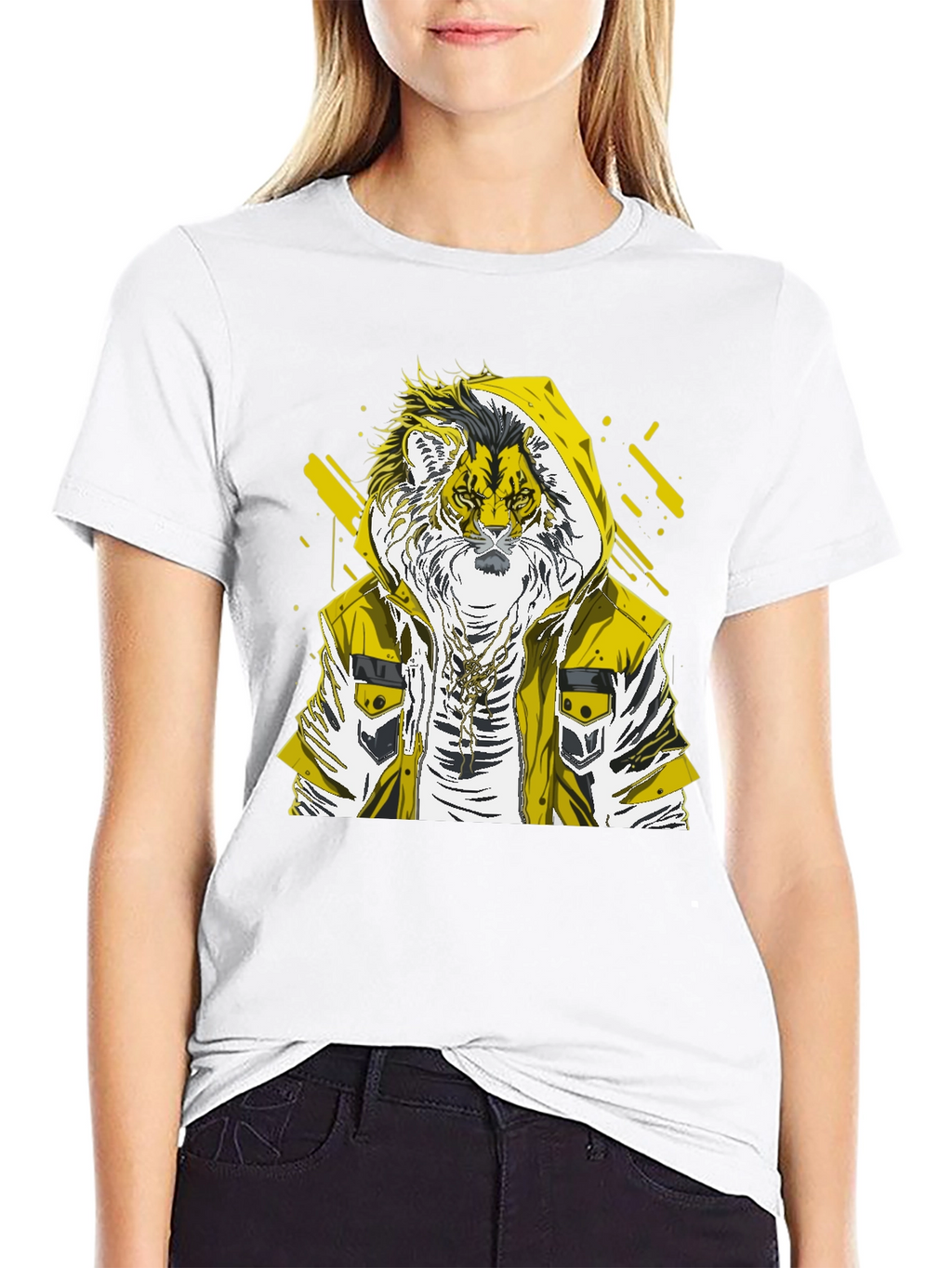 Tiger Graphic Print T-Shirt - Urban Style