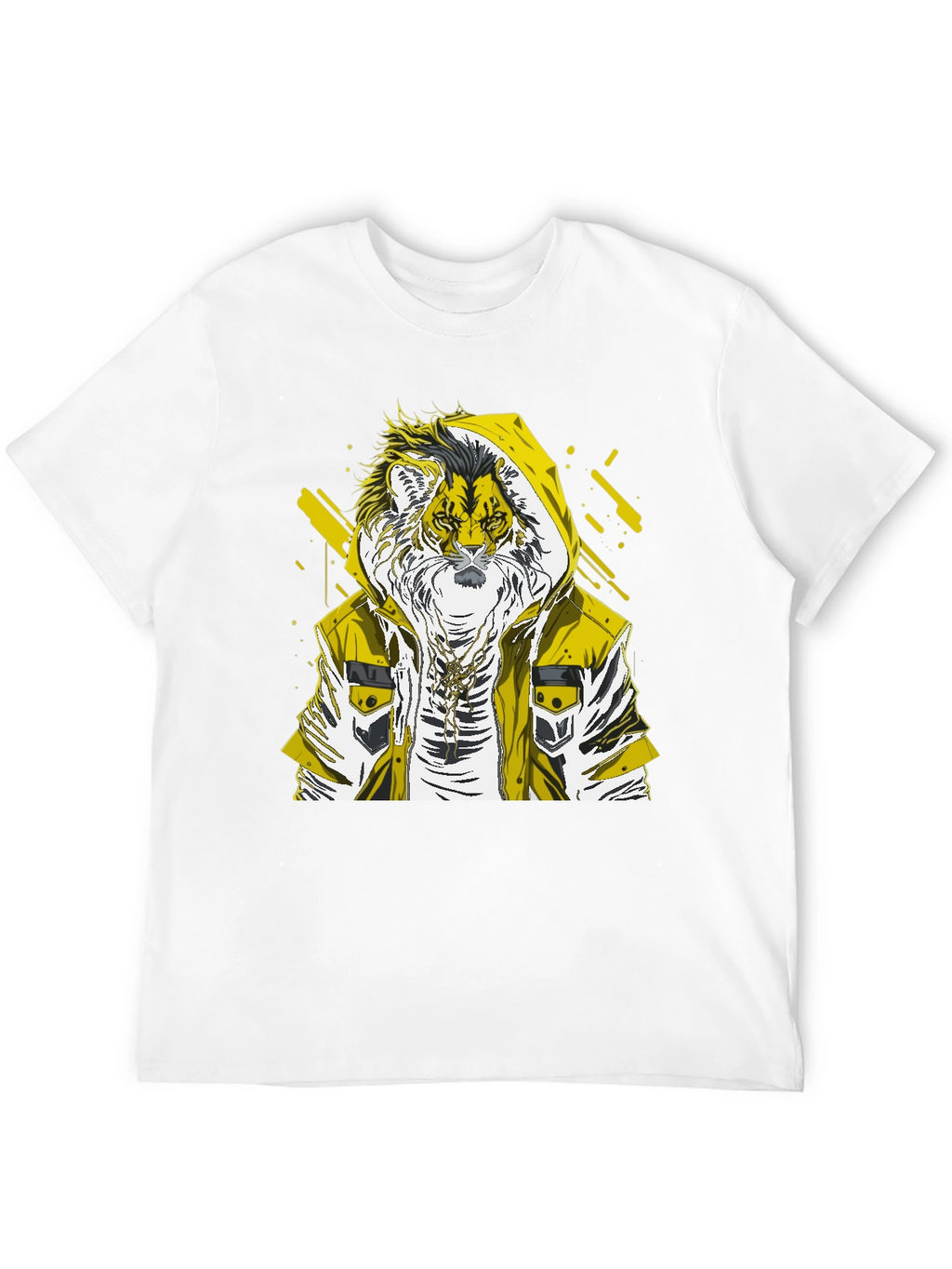 Tiger Graphic Print T-Shirt - Urban Style