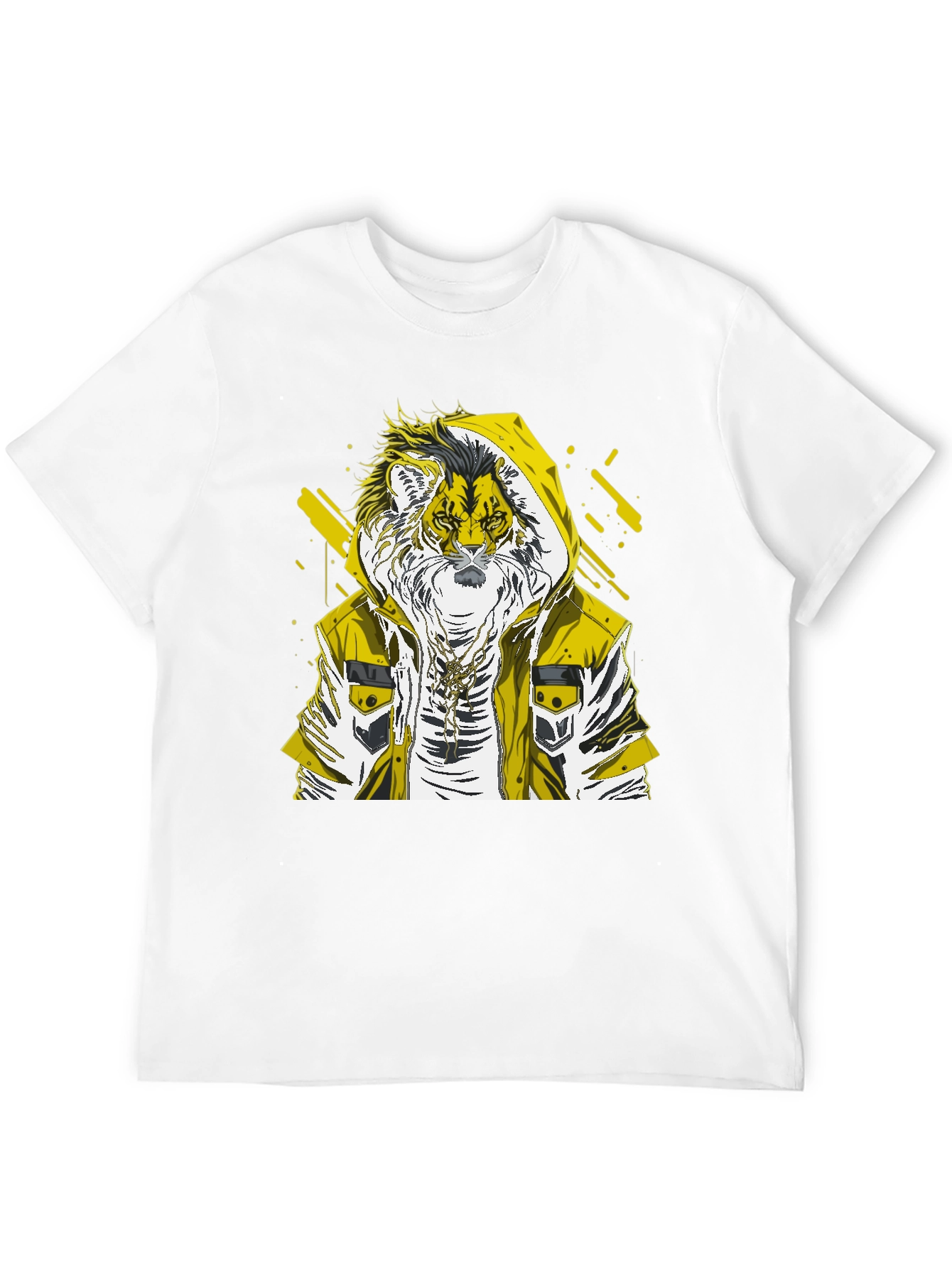Tiger Graphic Print T-Shirt - Urban Style