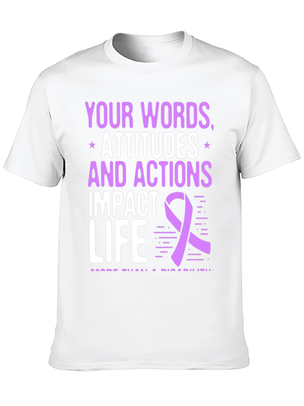 Inspirational Disability Awareness T-Shirt