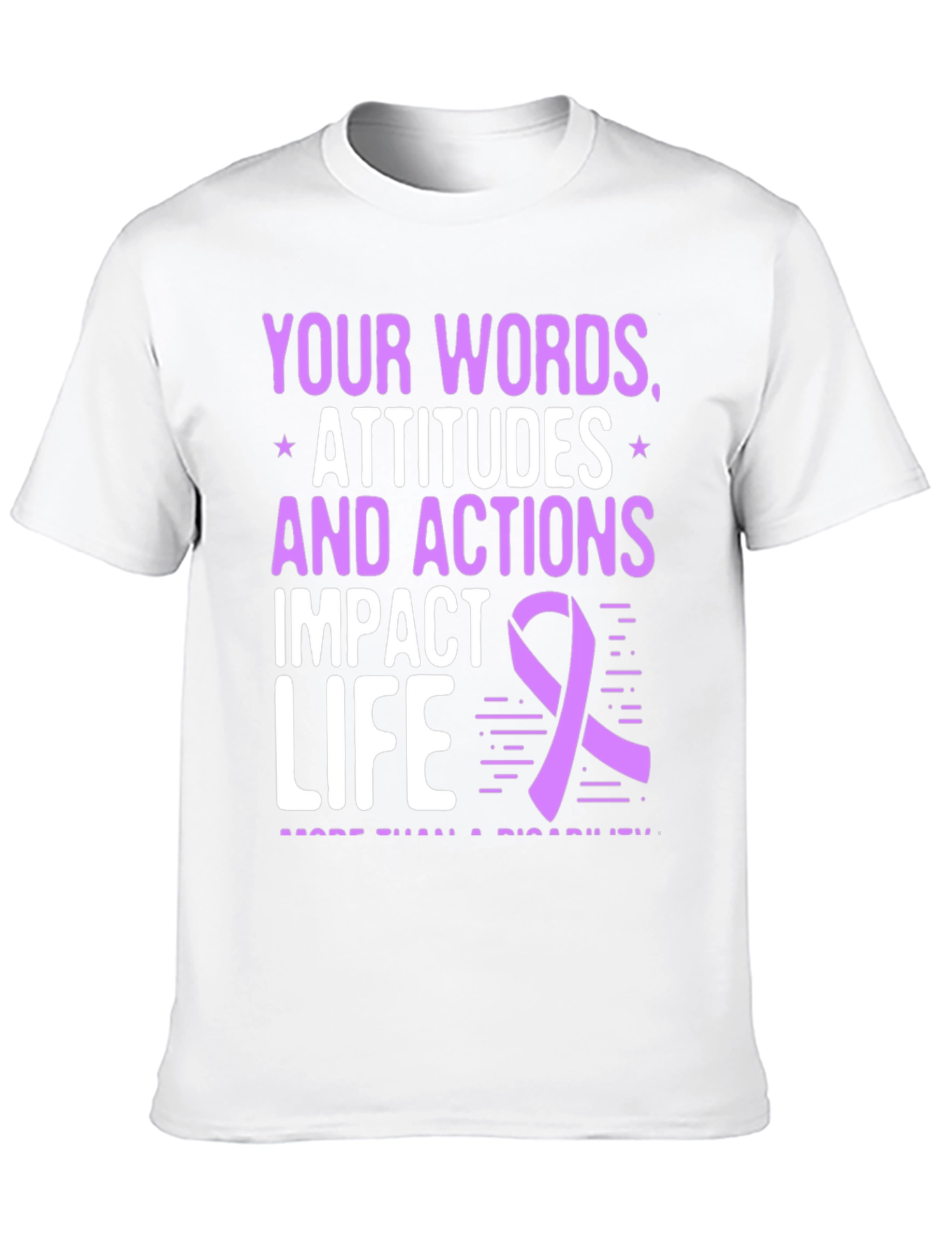 Inspirational Disability Awareness T-Shirt