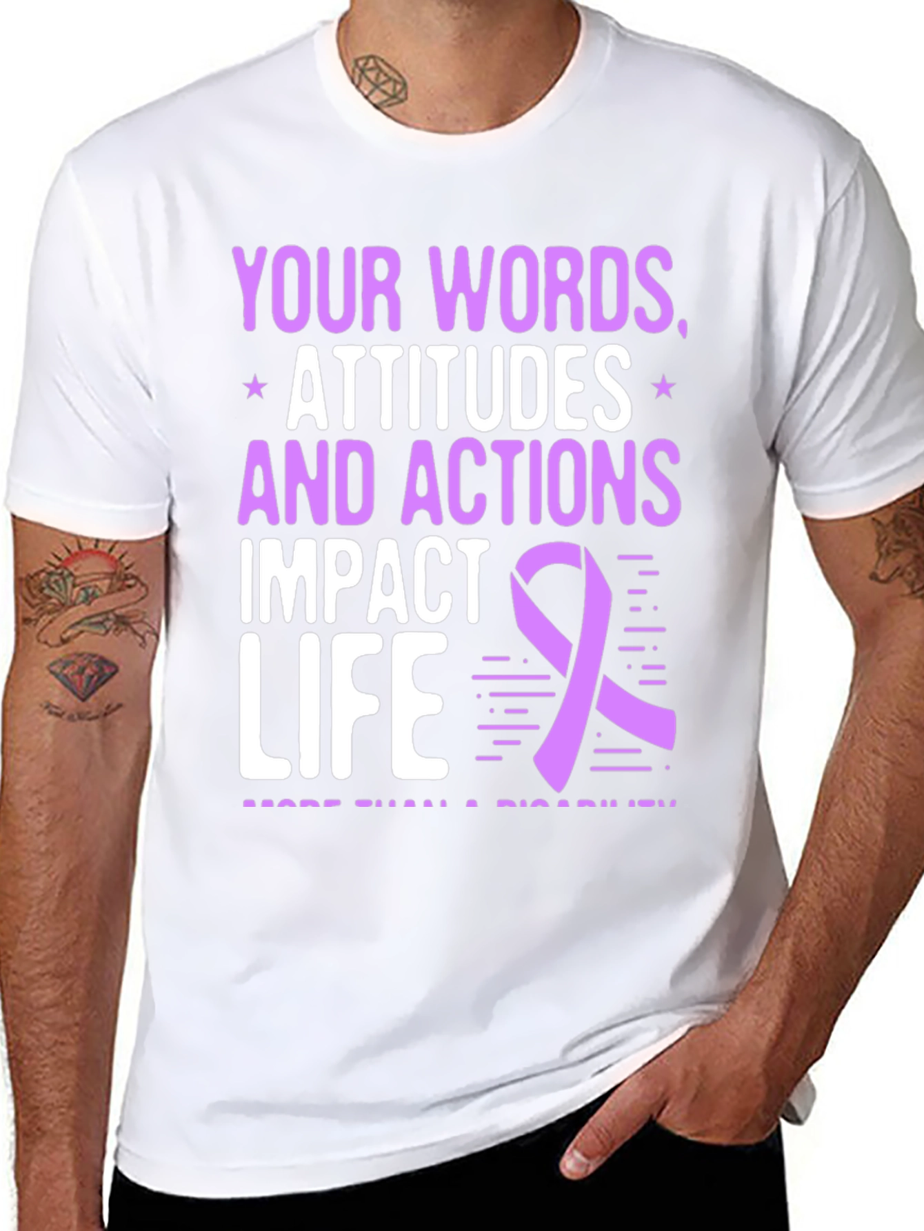 Inspirational Disability Awareness T-Shirt