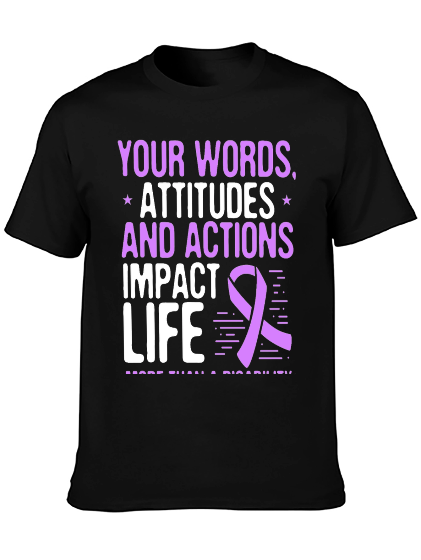 Inspirational Disability Awareness T-Shirt