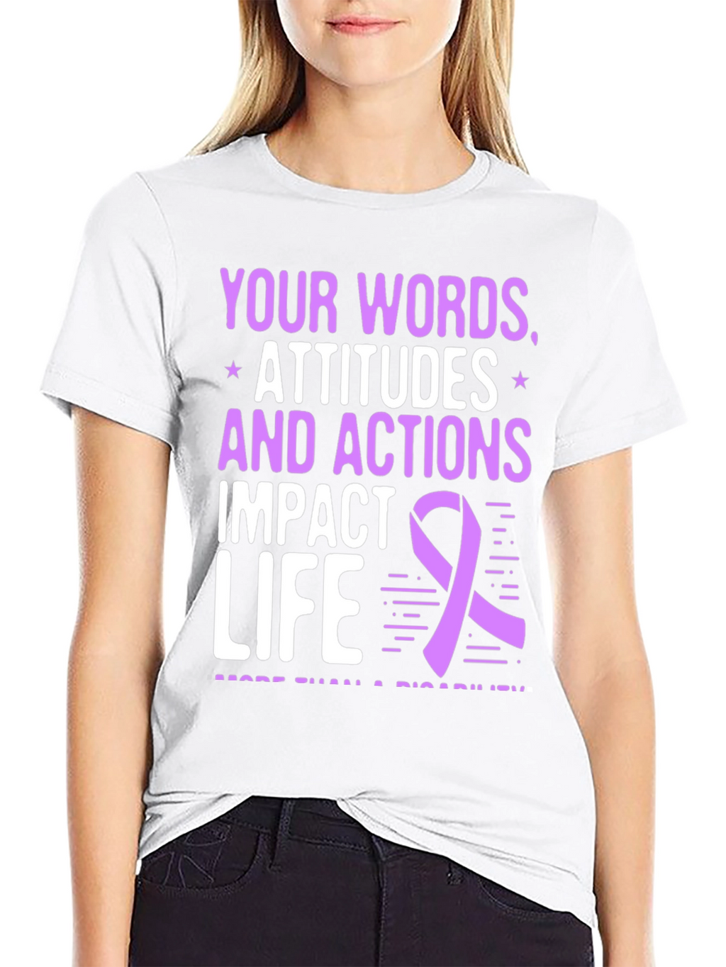 Inspirational Disability Awareness T-Shirt
