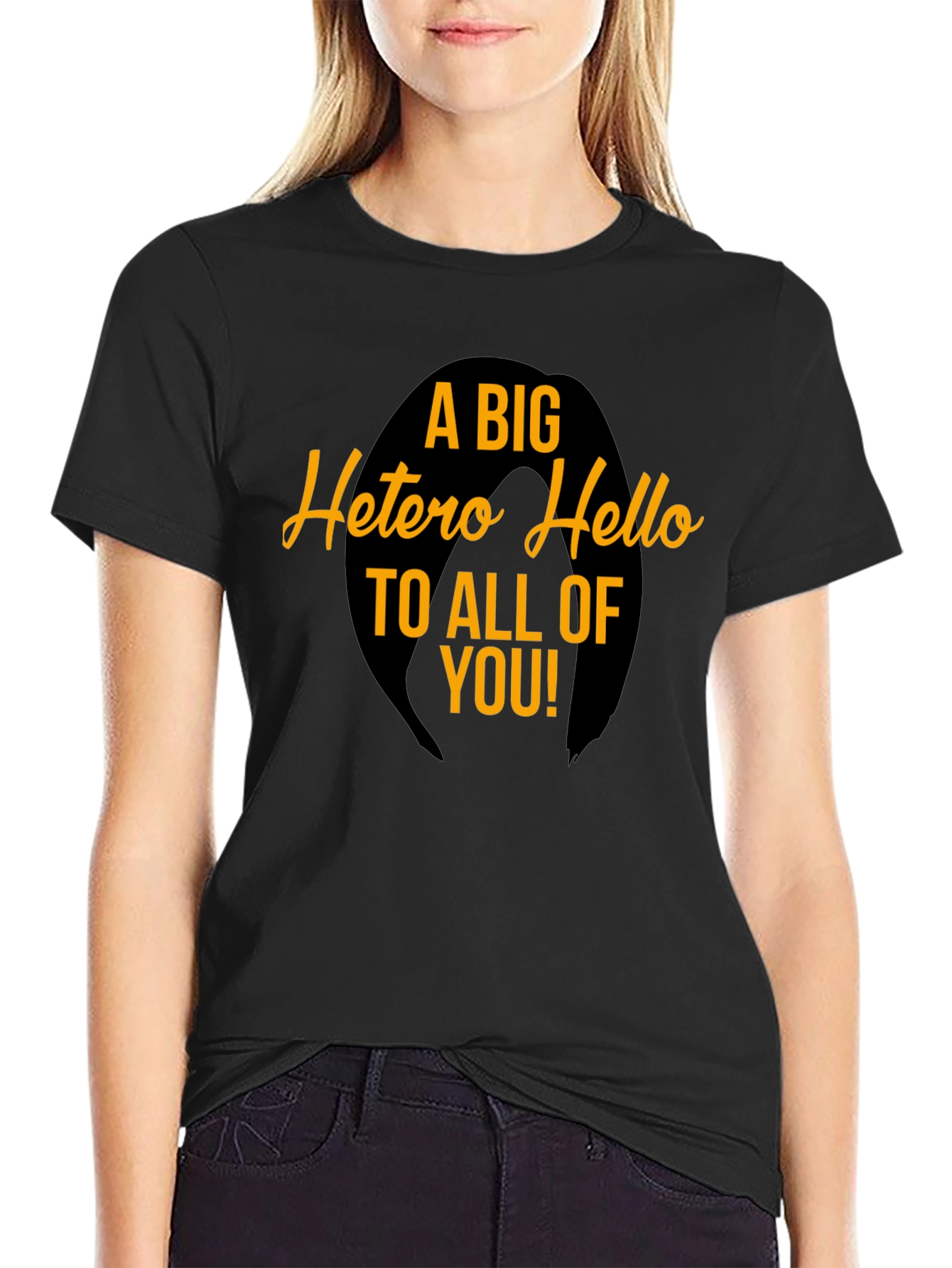 A Big Hetero Hello Graphic Tee