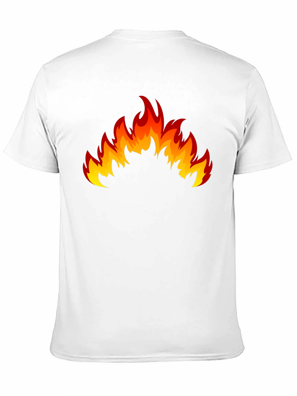 Flaming Hot Black Graphic T-Shirt