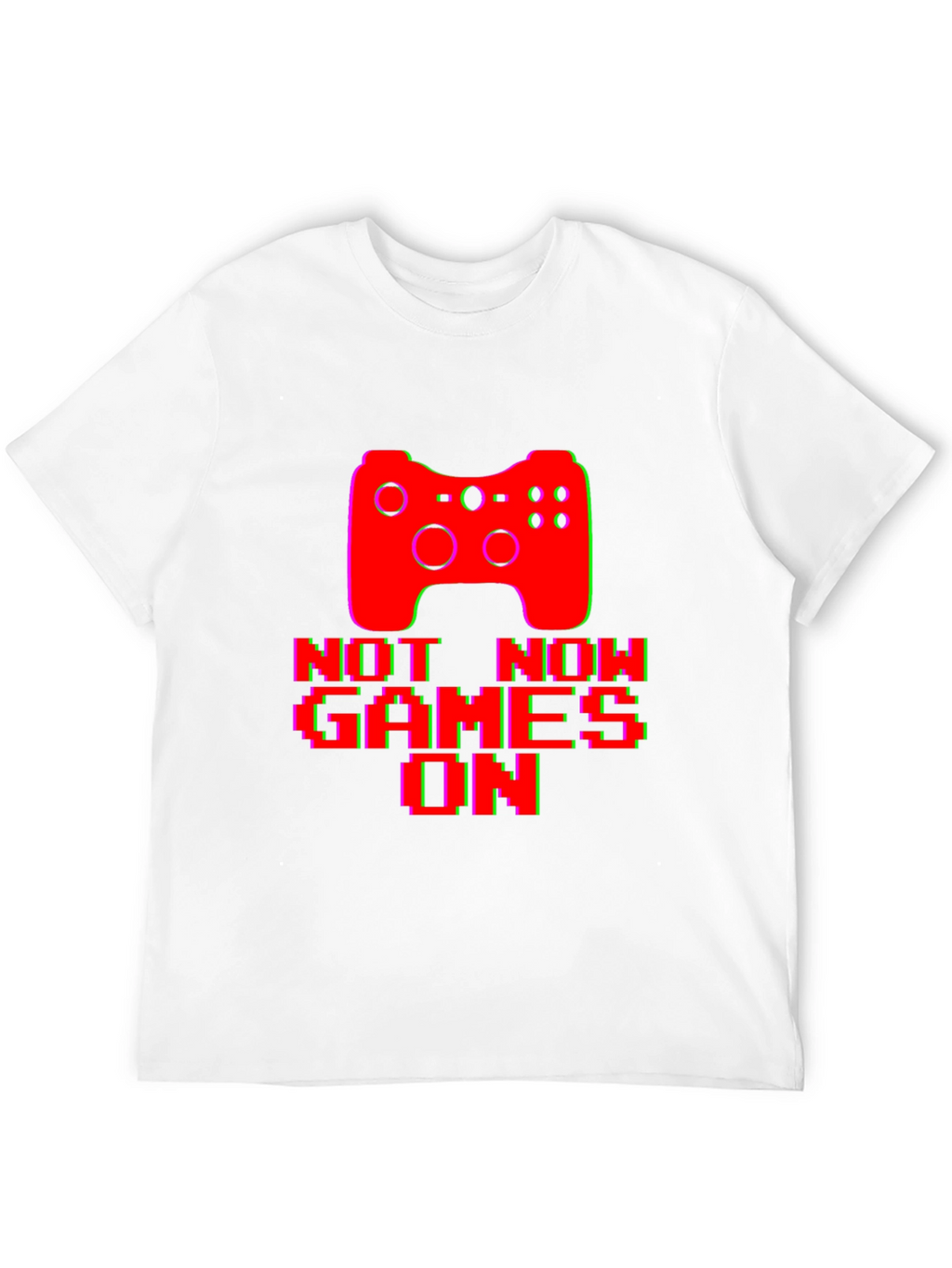 Gamer Graphic T-Shirt - Not Now Games On