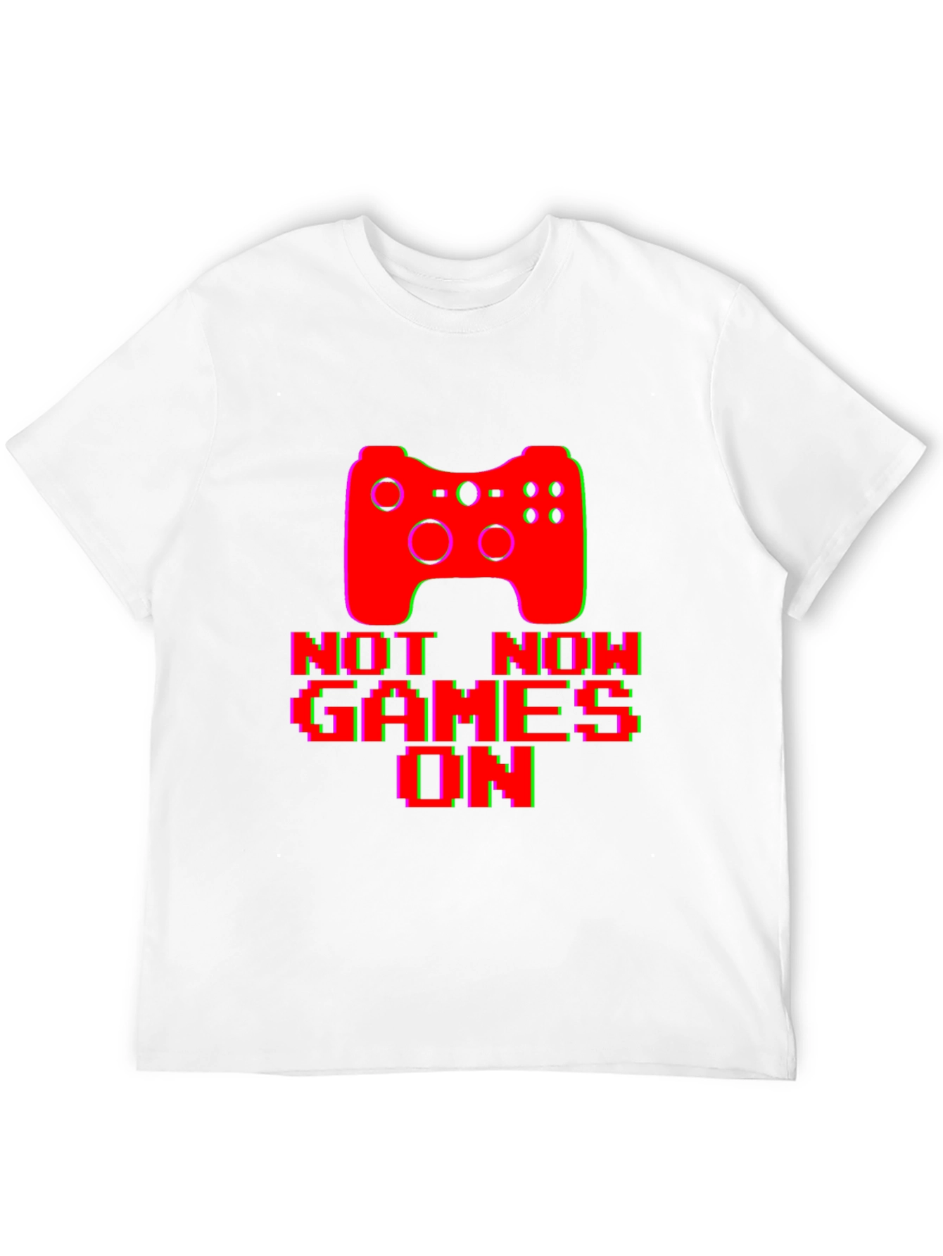Gamer Graphic T-Shirt - Not Now Games On