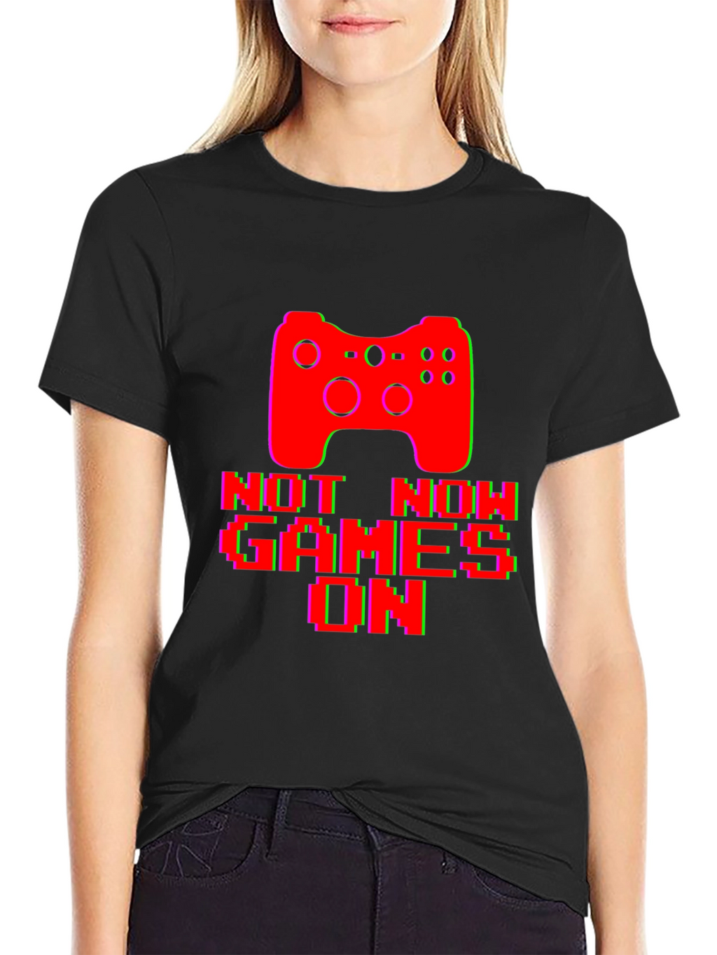 Gamer Graphic T-Shirt - Not Now Games On