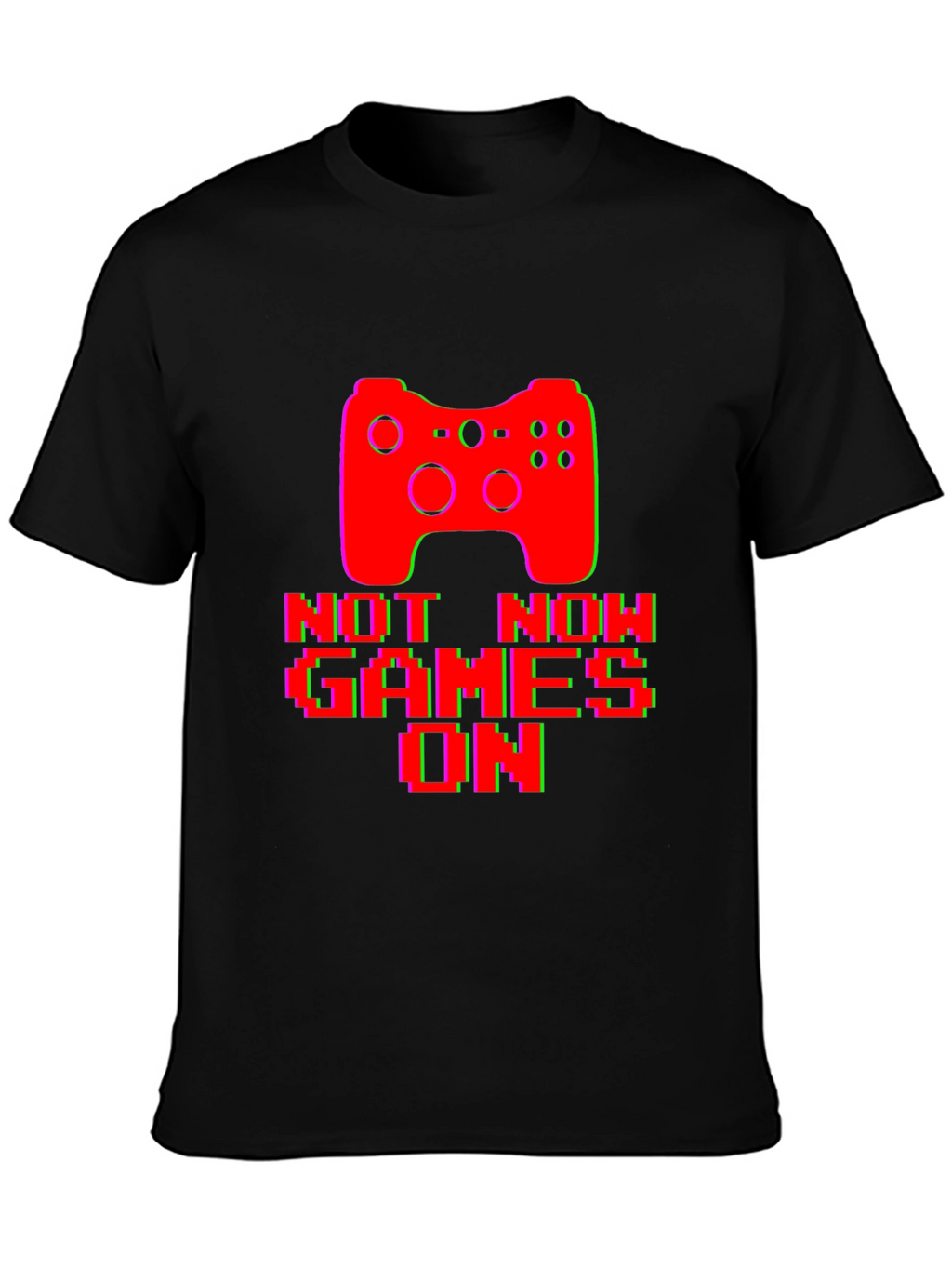Gamer Graphic T-Shirt - Not Now Games On