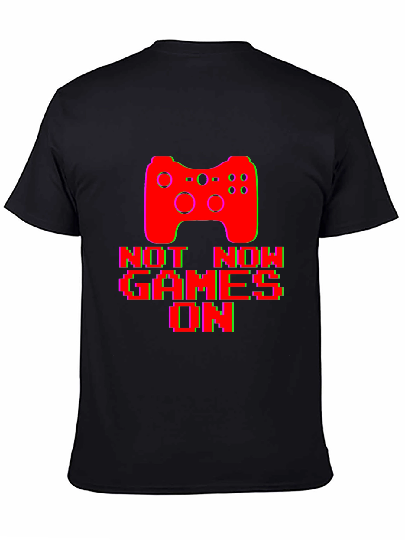 Gamer Graphic T-Shirt - Not Now Games On