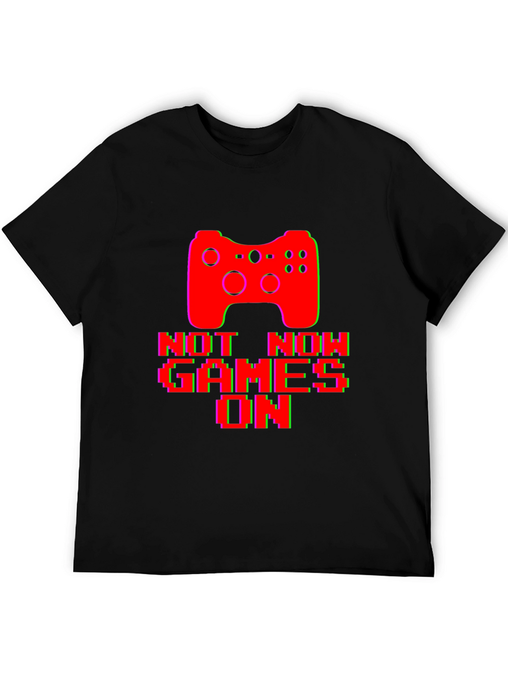 Gamer Graphic T-Shirt - Not Now Games On