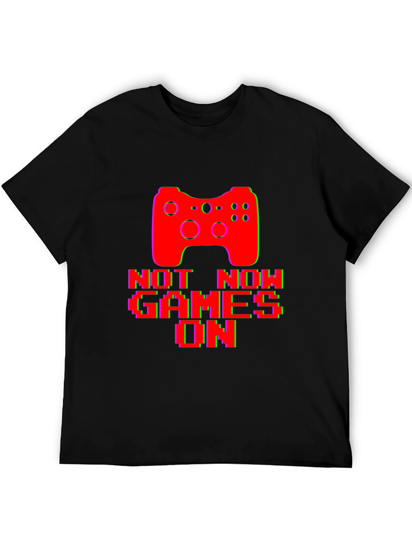 Gamer Graphic T-Shirt - Not Now Games On