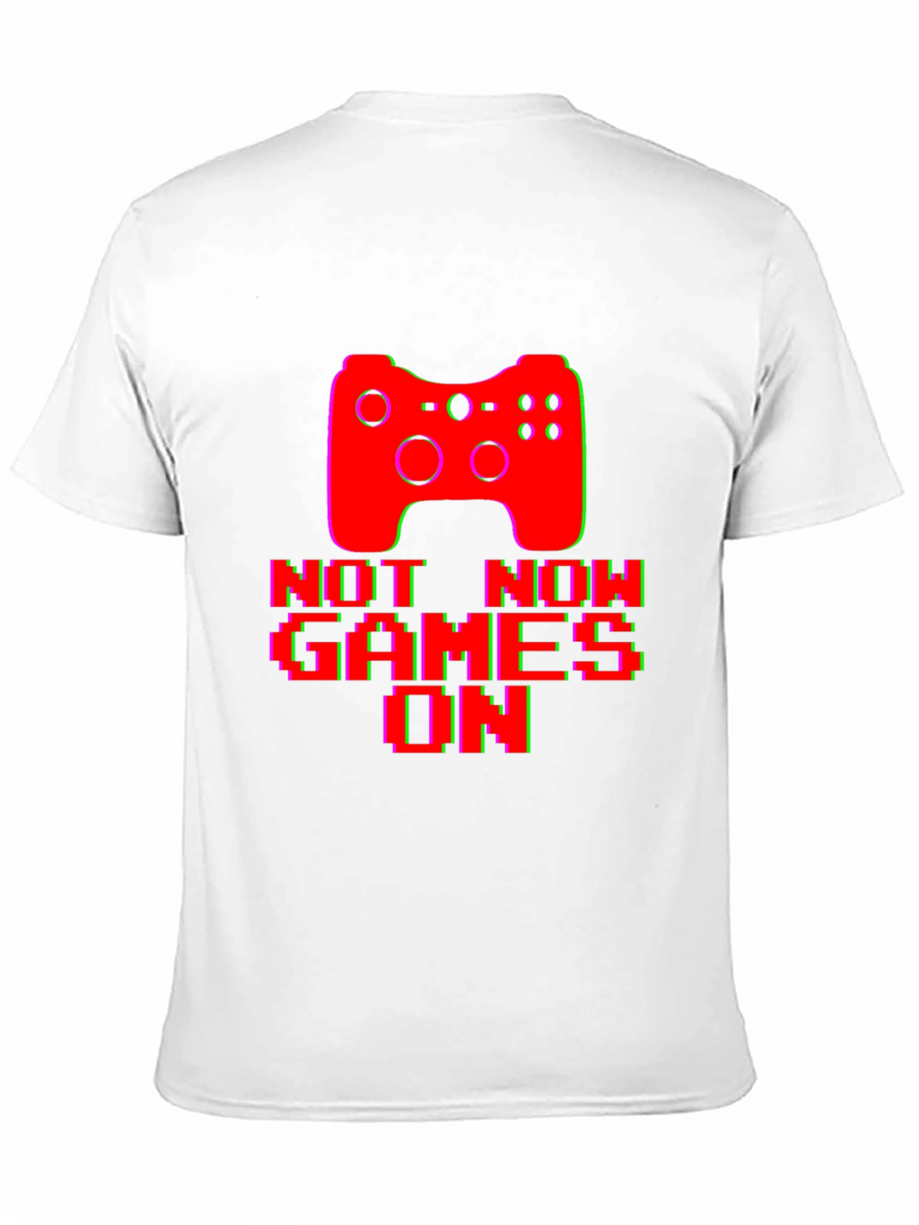 Gamer Graphic T-Shirt - Not Now Games On