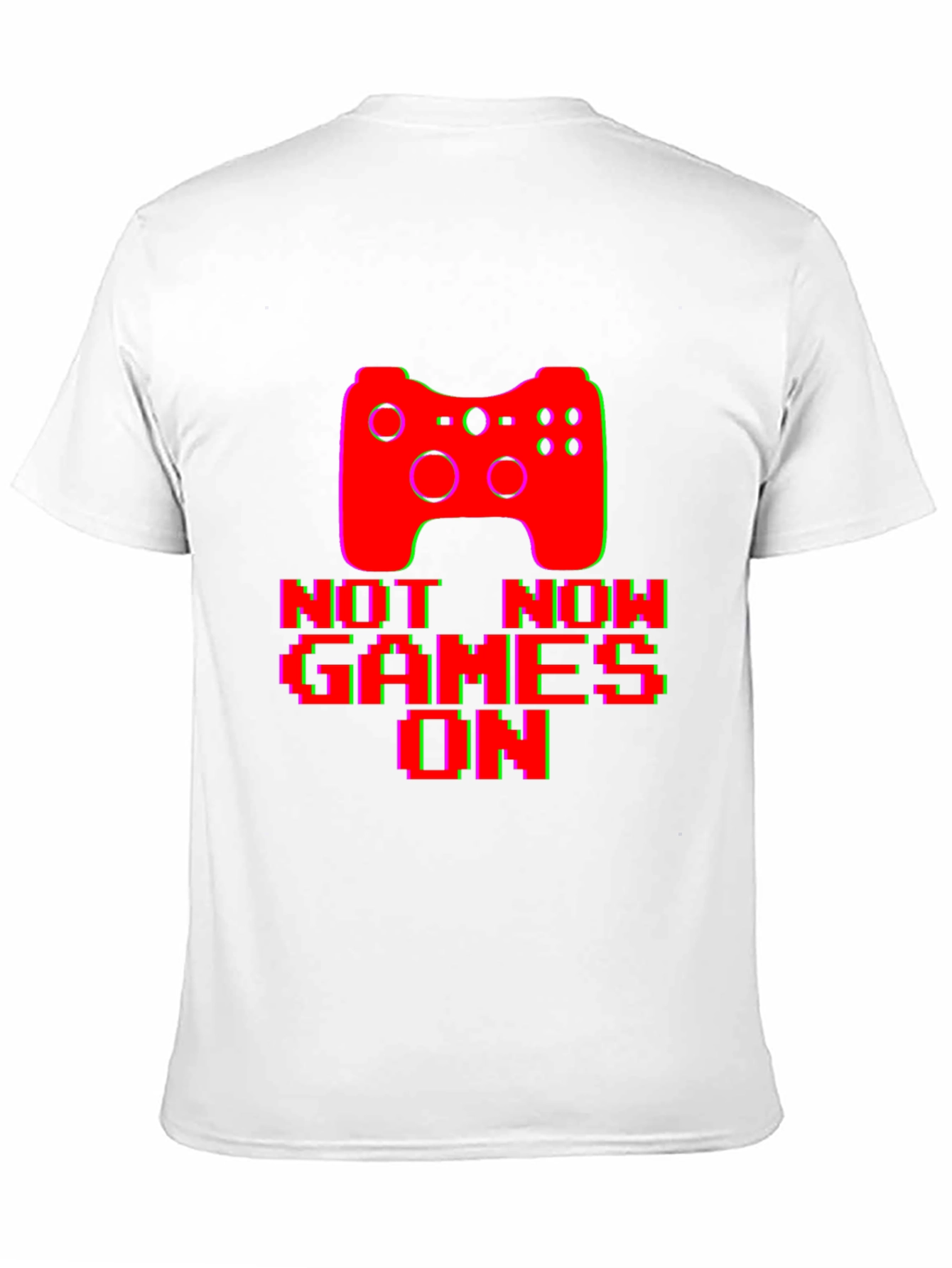 Gamer Graphic T-Shirt - Not Now Games On