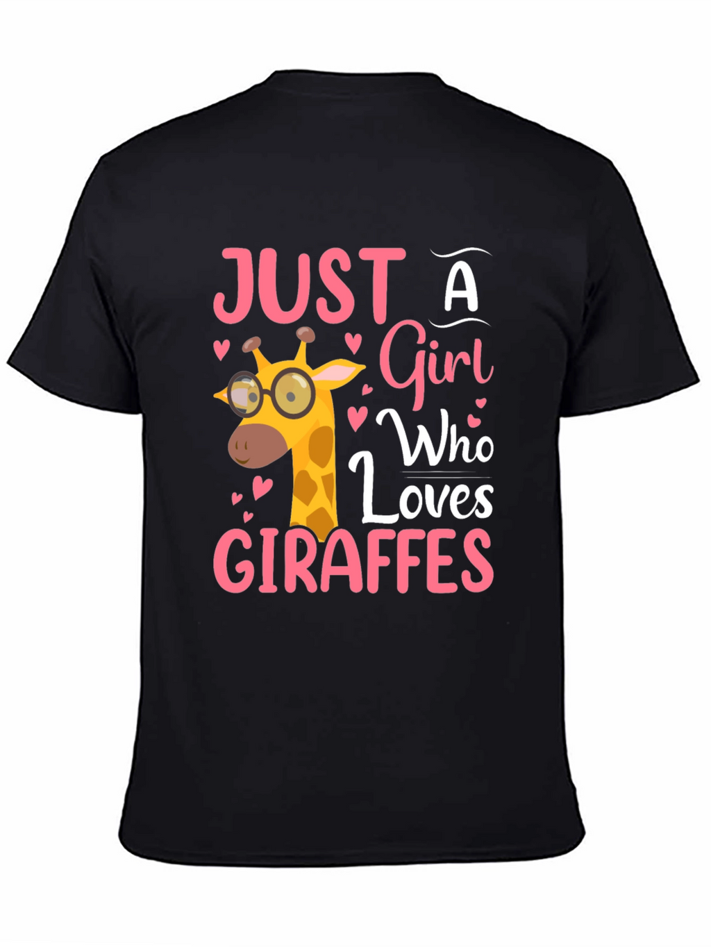 Just a Girl Who Loves Giraffes T-Shirt