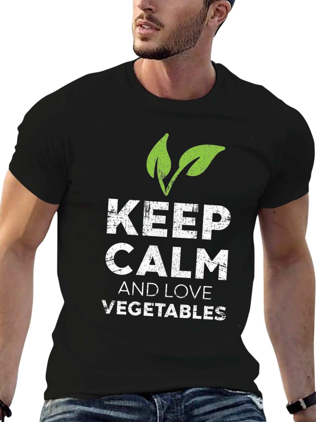 Keep Calm Love Vegetables T-Shirt