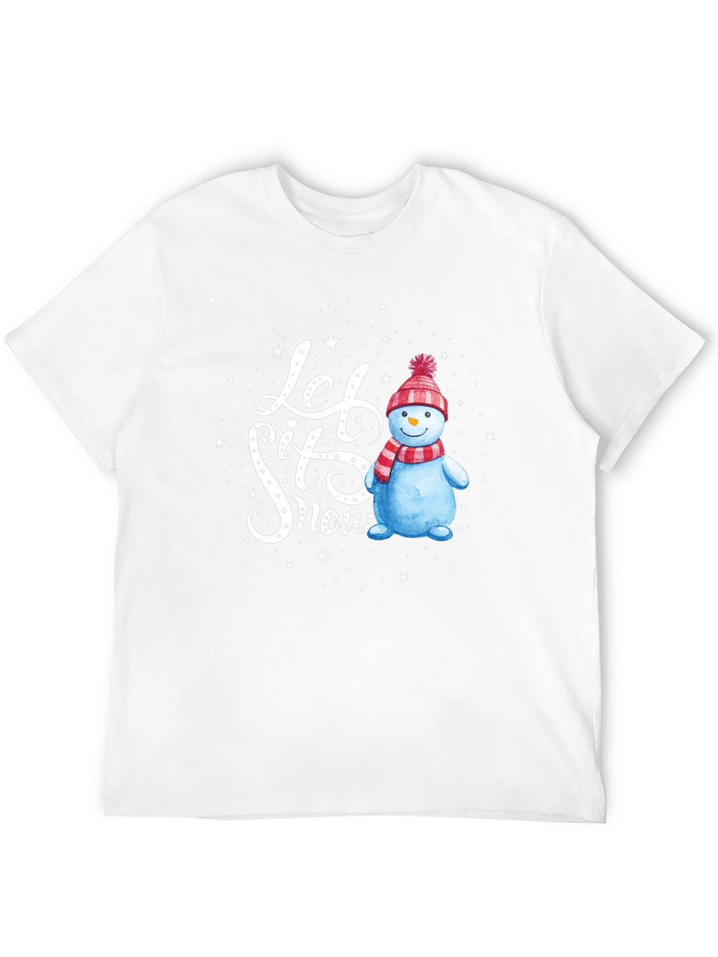 Festive Let It Snow Graphic Tee