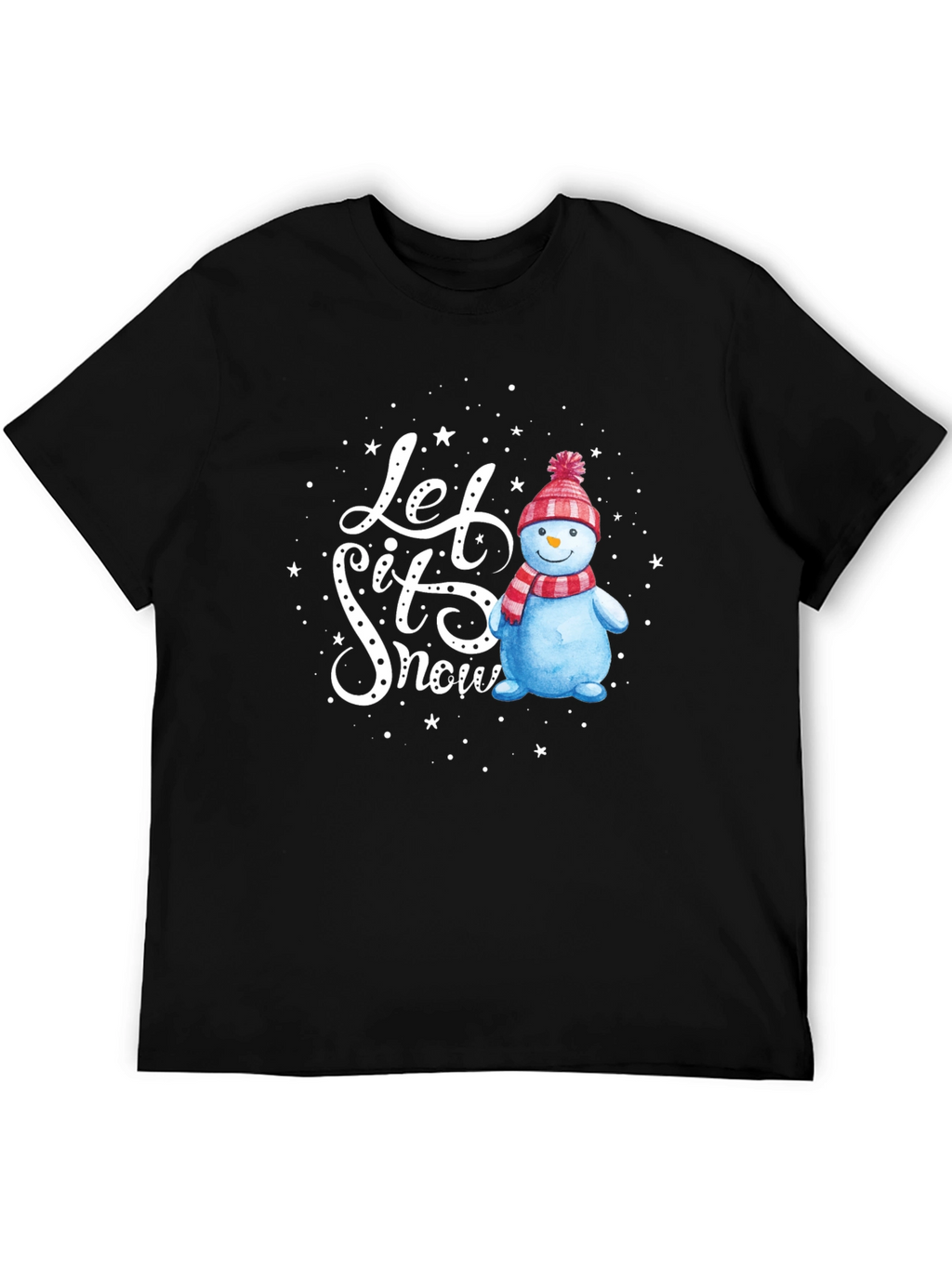 Festive Let It Snow Graphic Tee