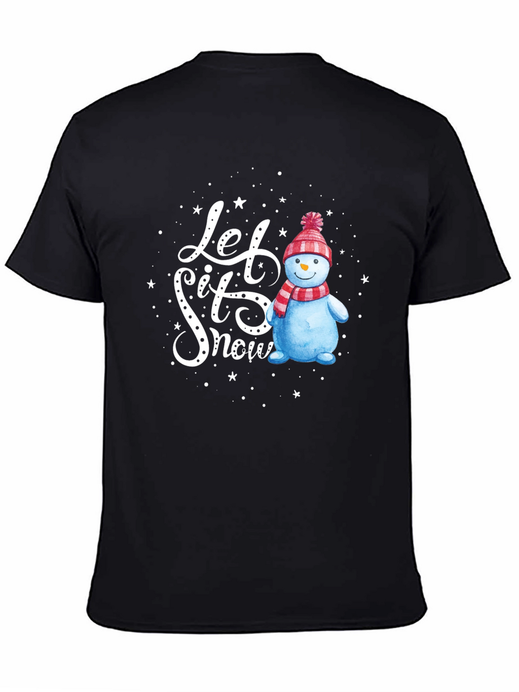 Festive Let It Snow Graphic Tee