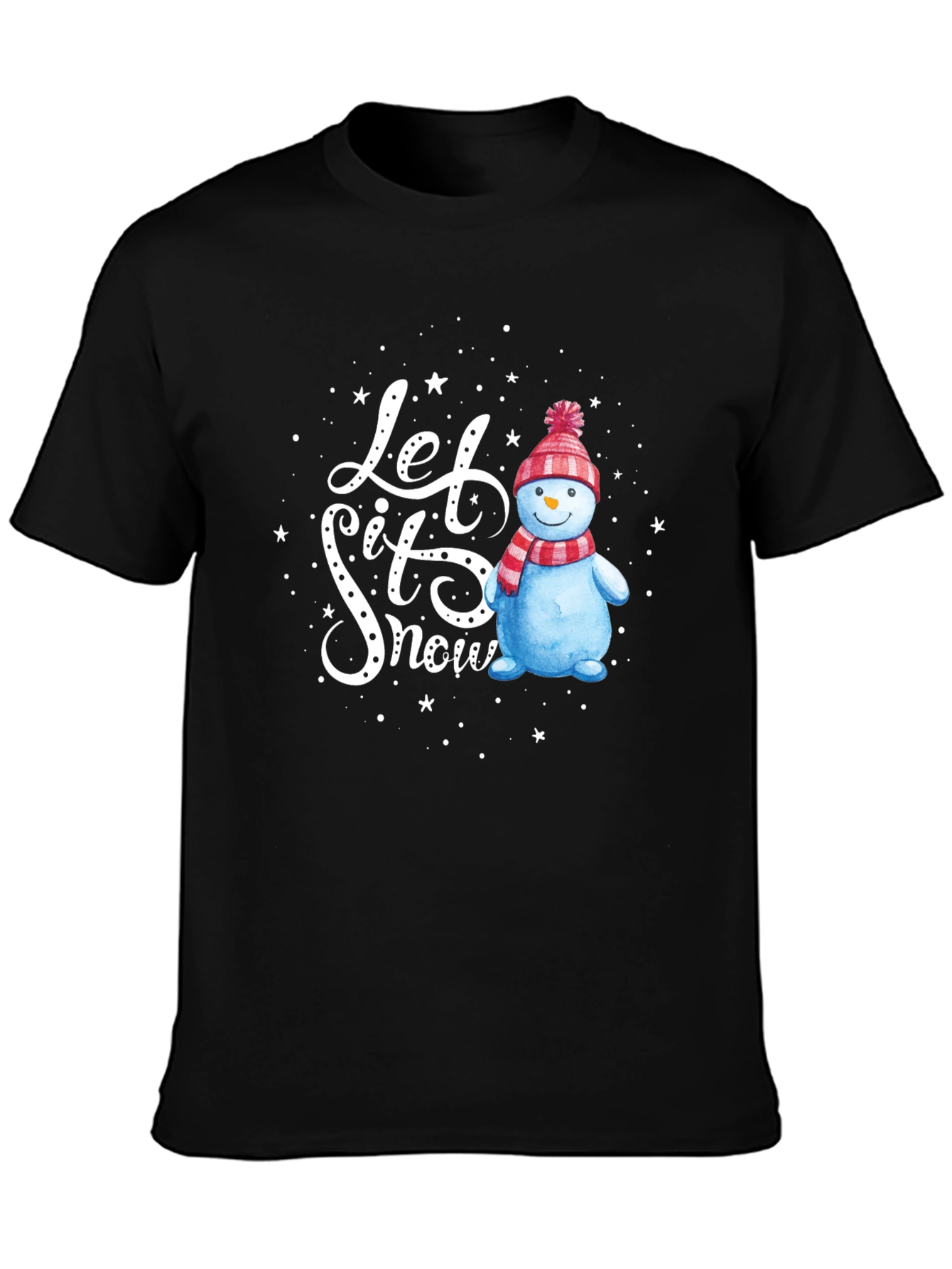 Festive Let It Snow Graphic Tee
