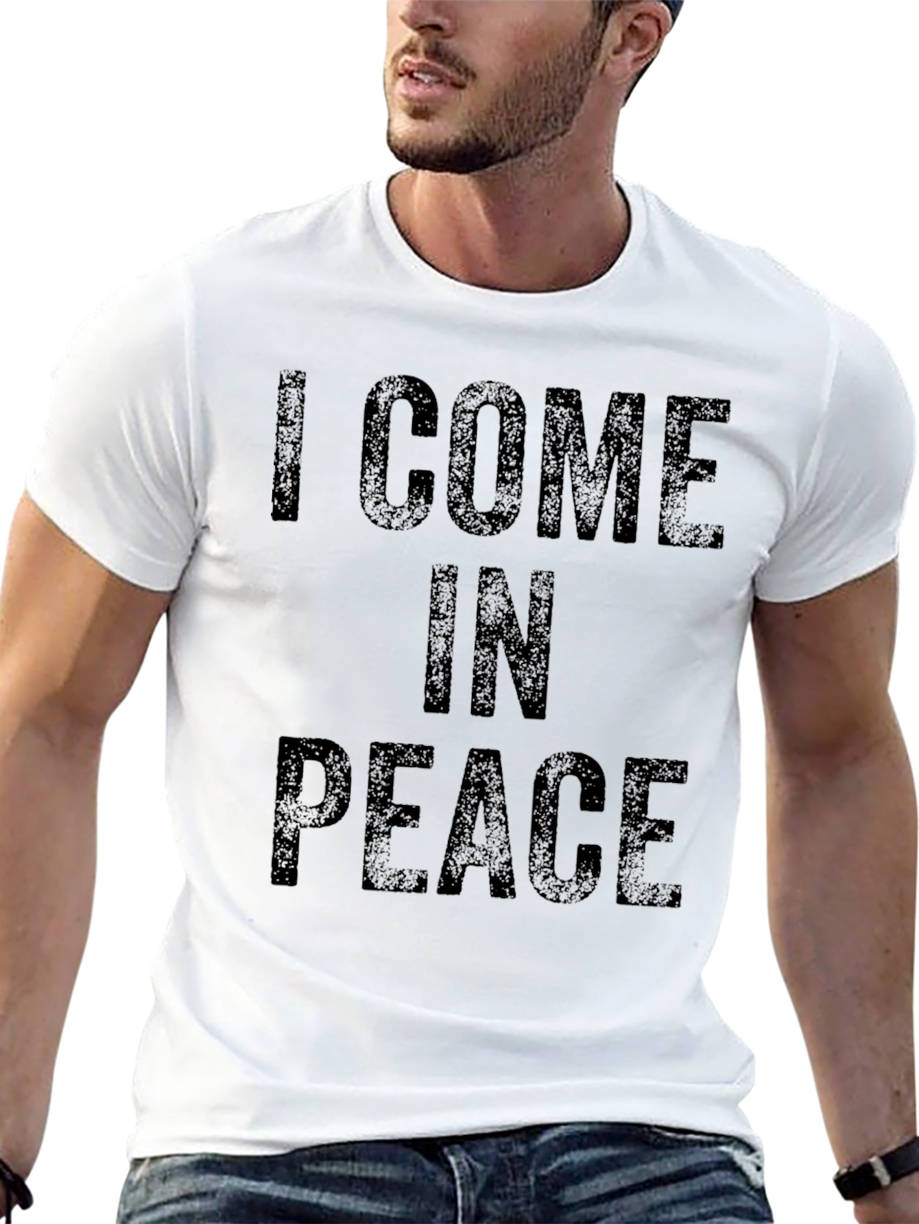 I Come In Peace Graphic T-Shirt