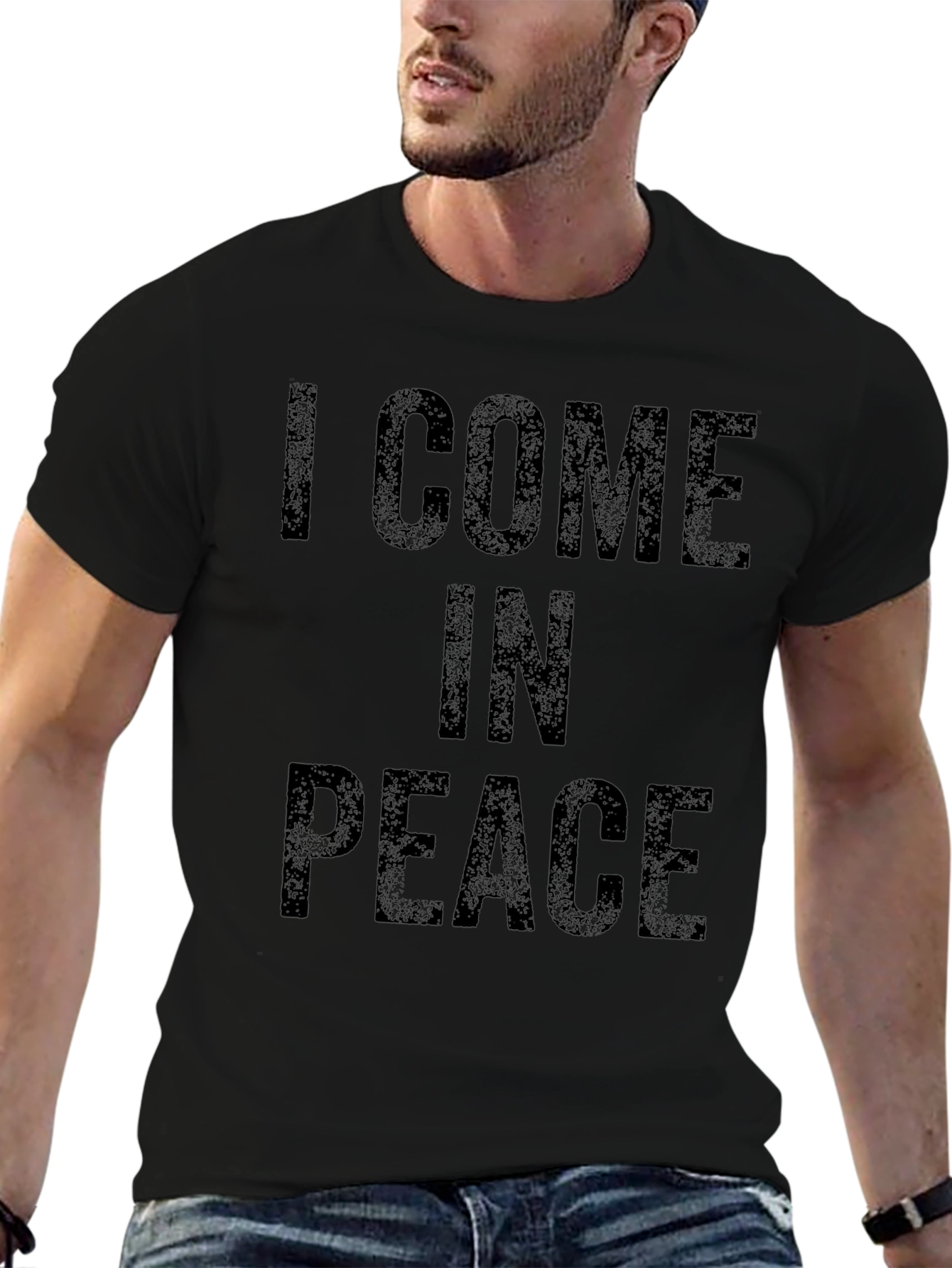 I Come In Peace Graphic T-Shirt