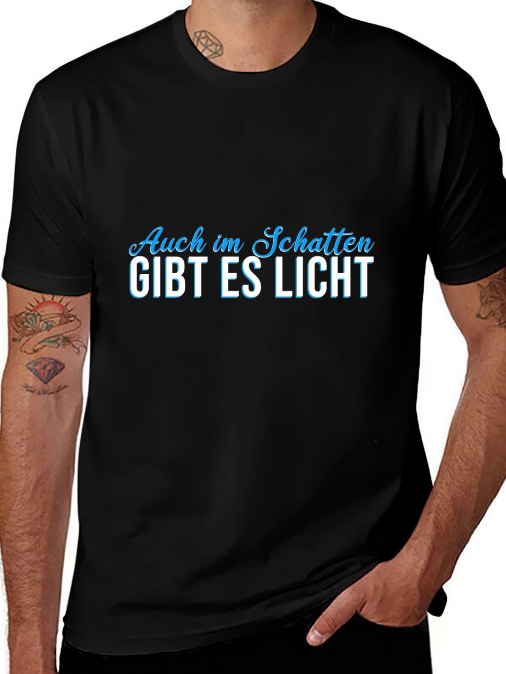 Auch im Schatten Gibt Es Licht Graphic Tee