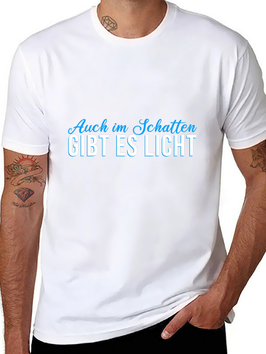 Auch im Schatten Gibt Es Licht Graphic Tee