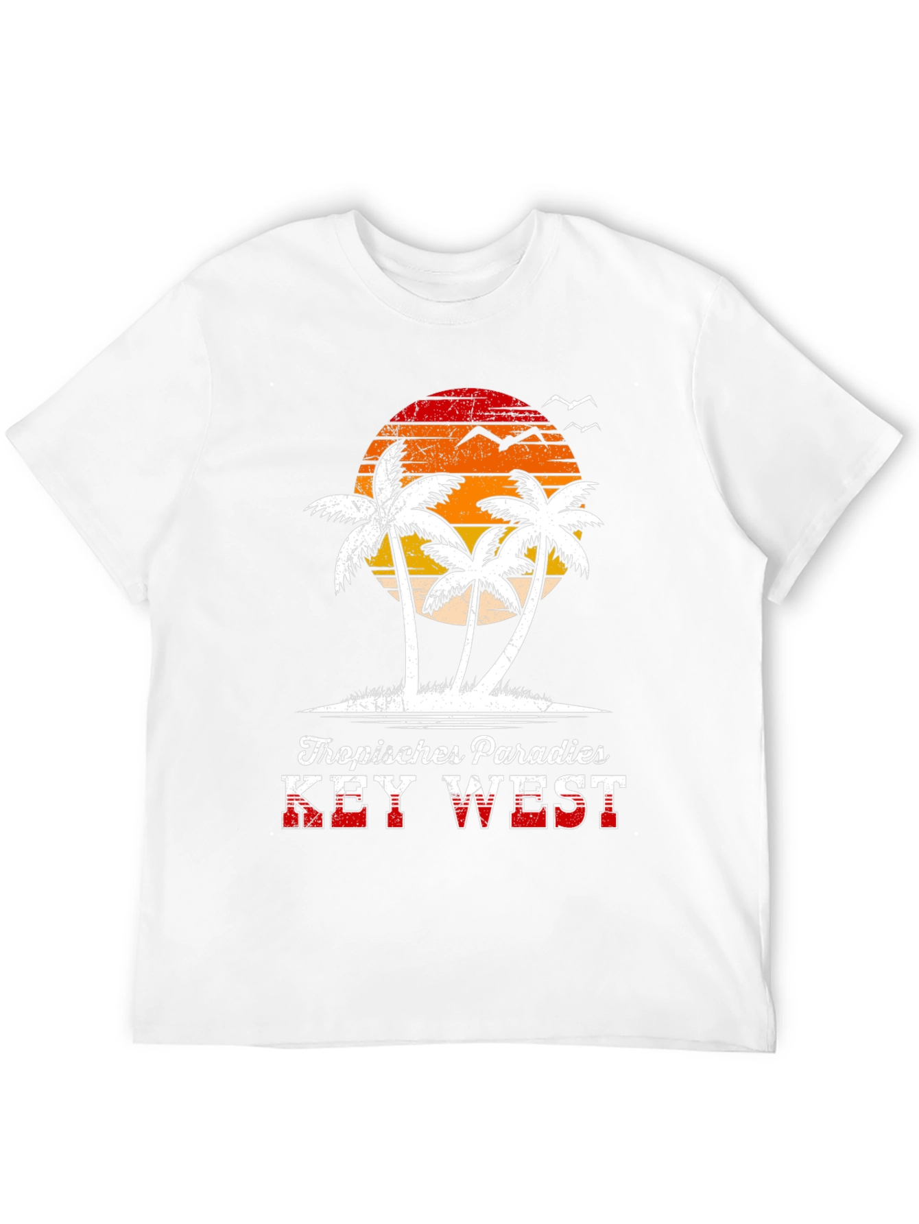 Tropical Paradise Key West Graphic Tee