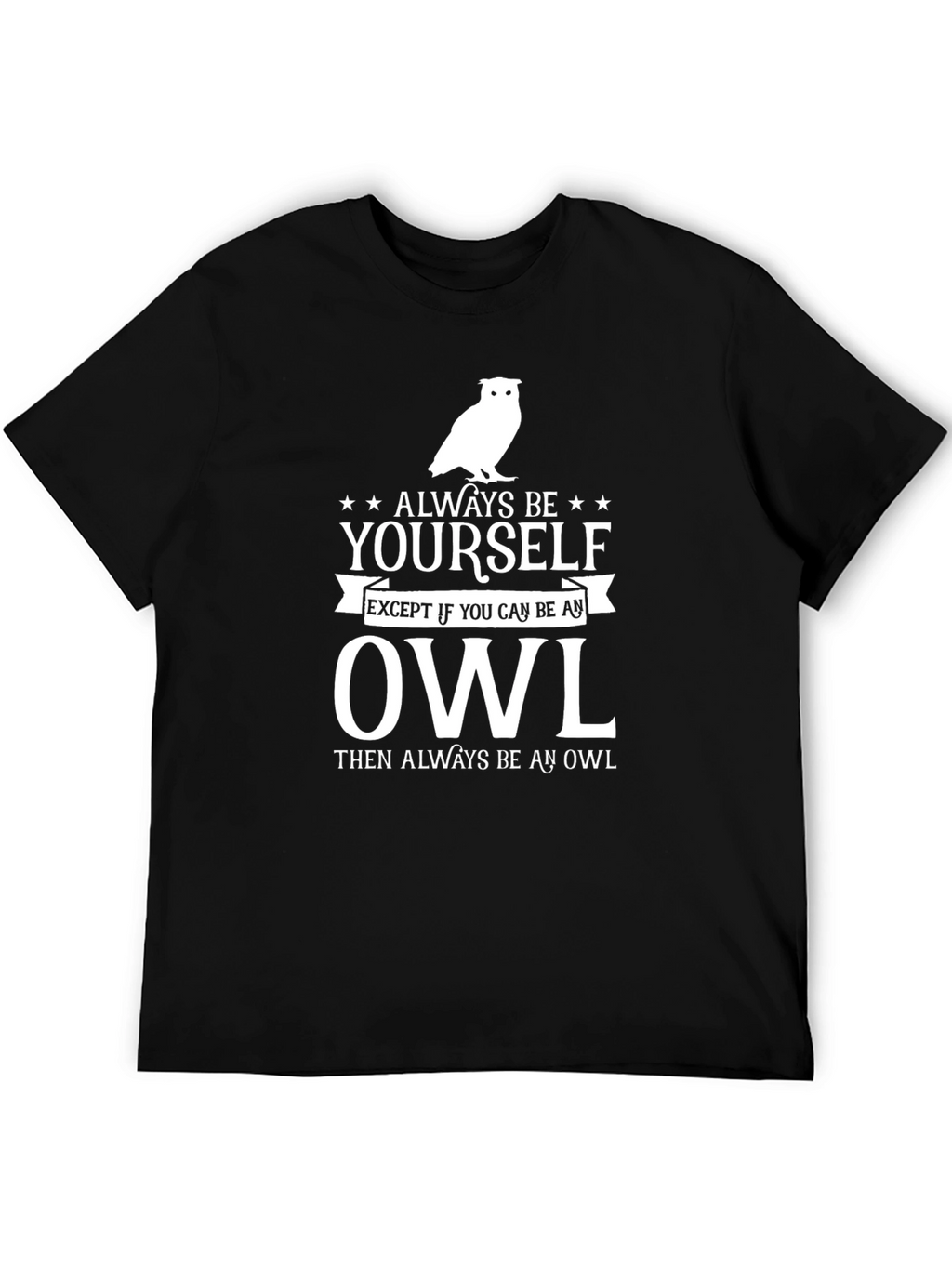 Always Be Yourself Owl Graphic Tee