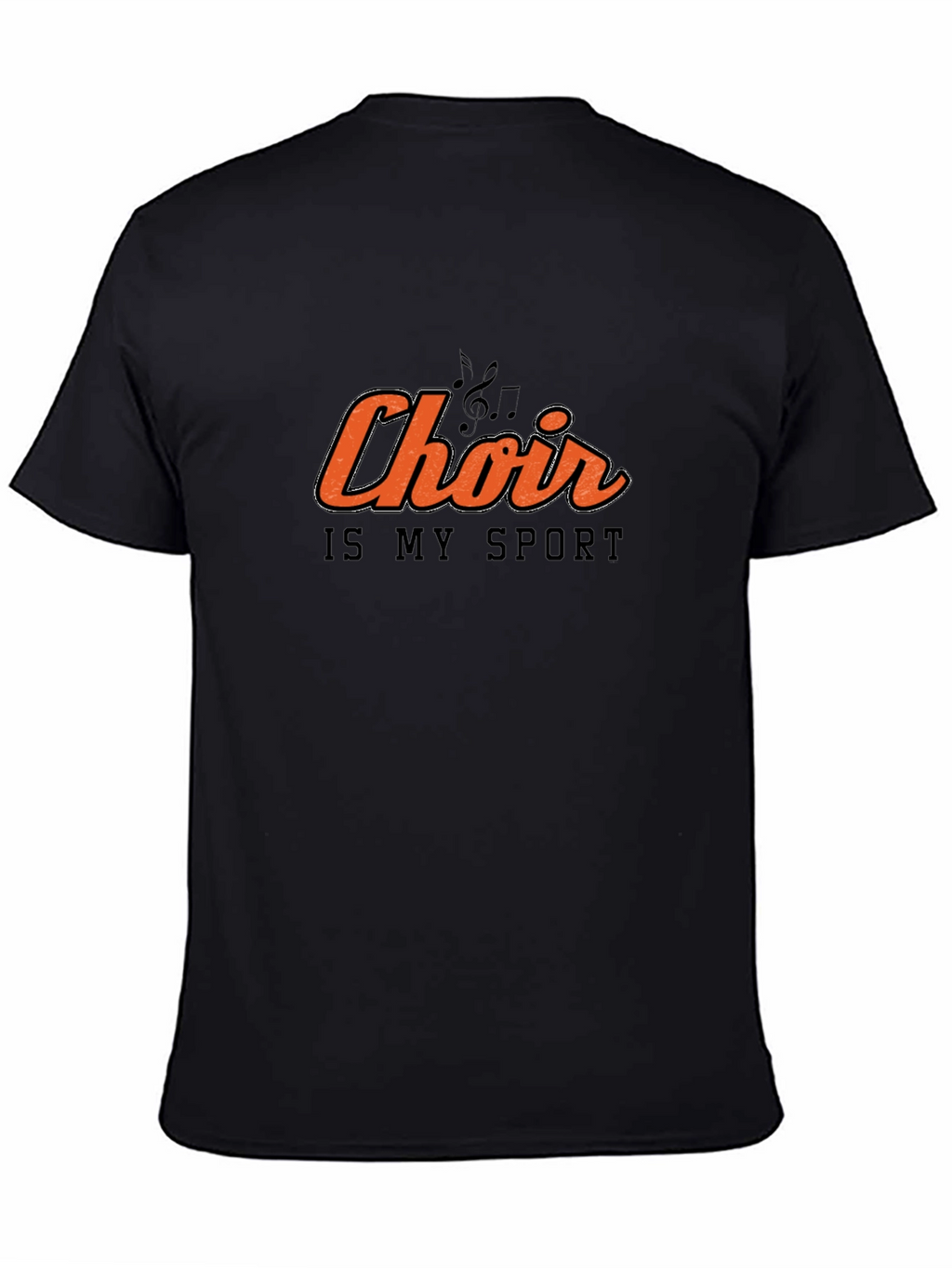 Choir is My Sport Black T-Shirt
