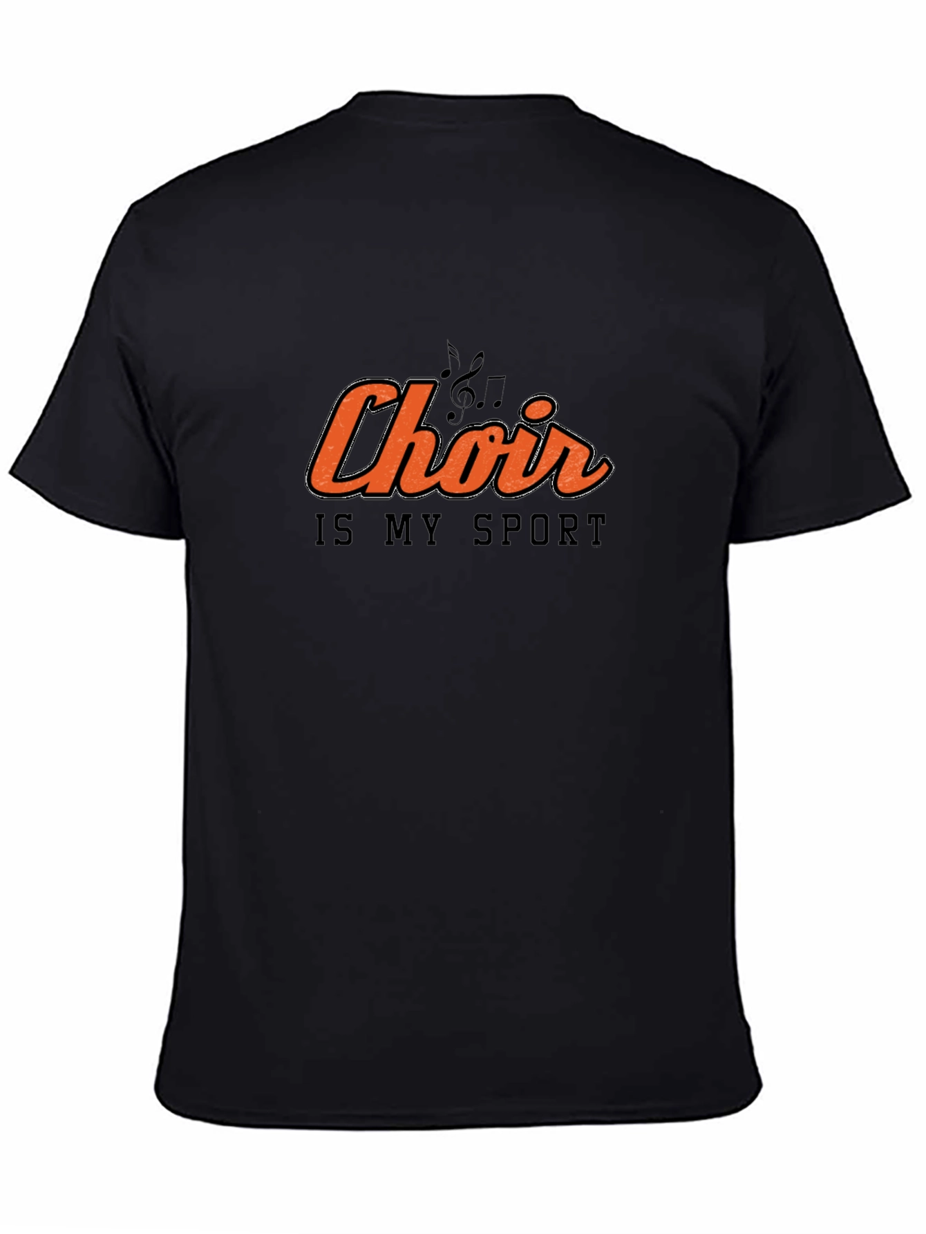 Choir is My Sport Black T-Shirt