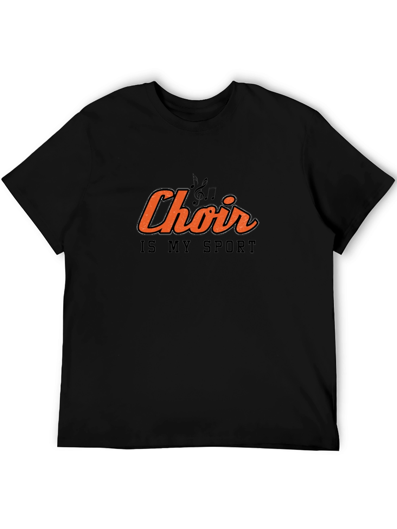 Choir is My Sport Black T-Shirt