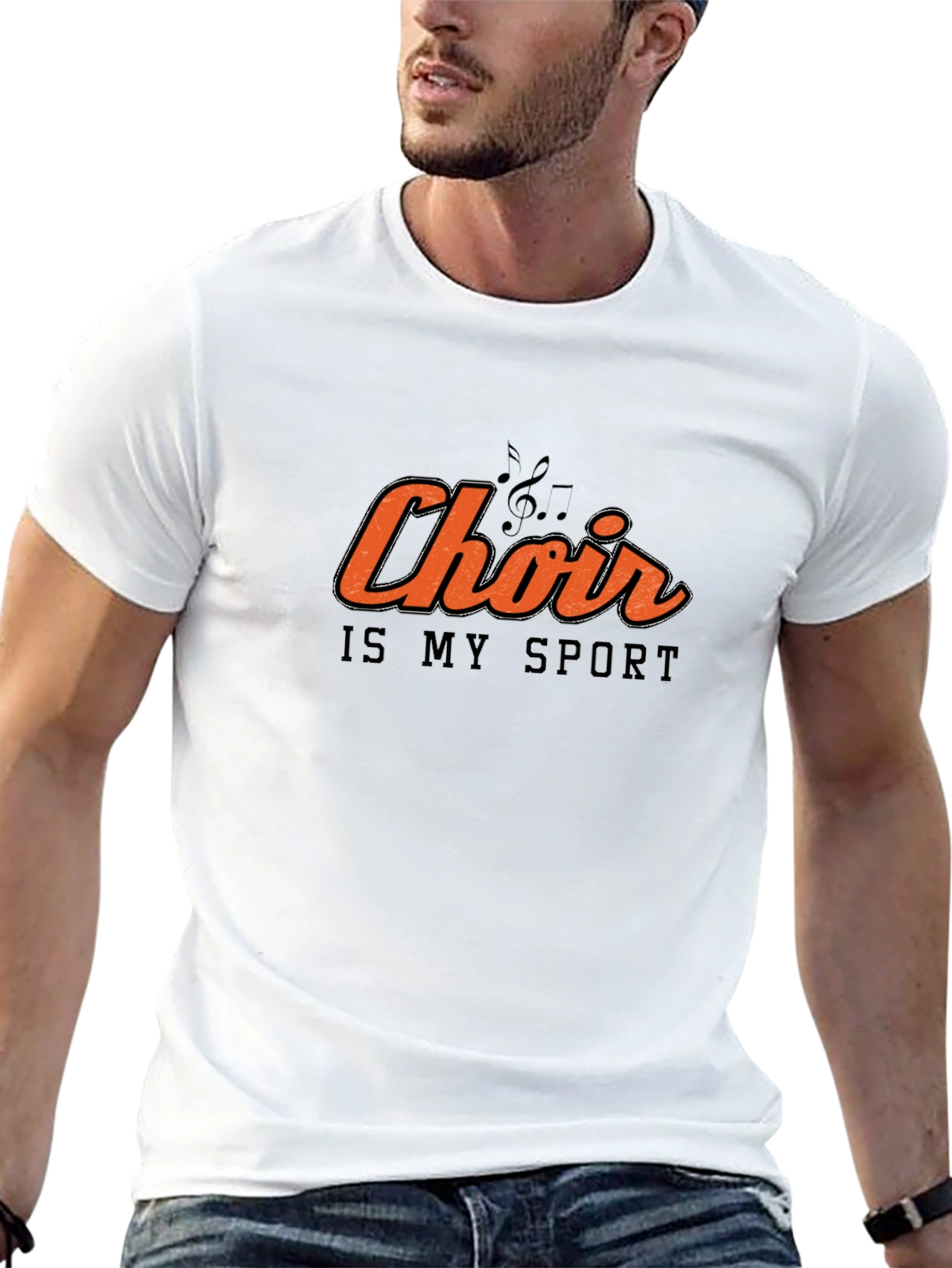 Choir is My Sport Black T-Shirt