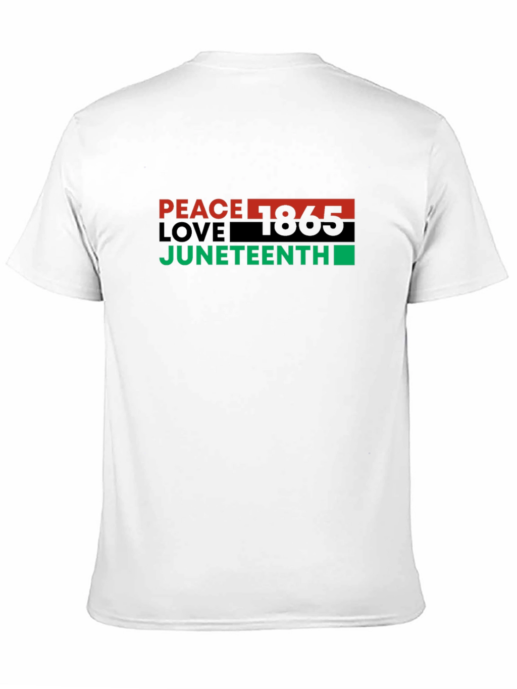 Juneteenth Peace Love T-Shirt