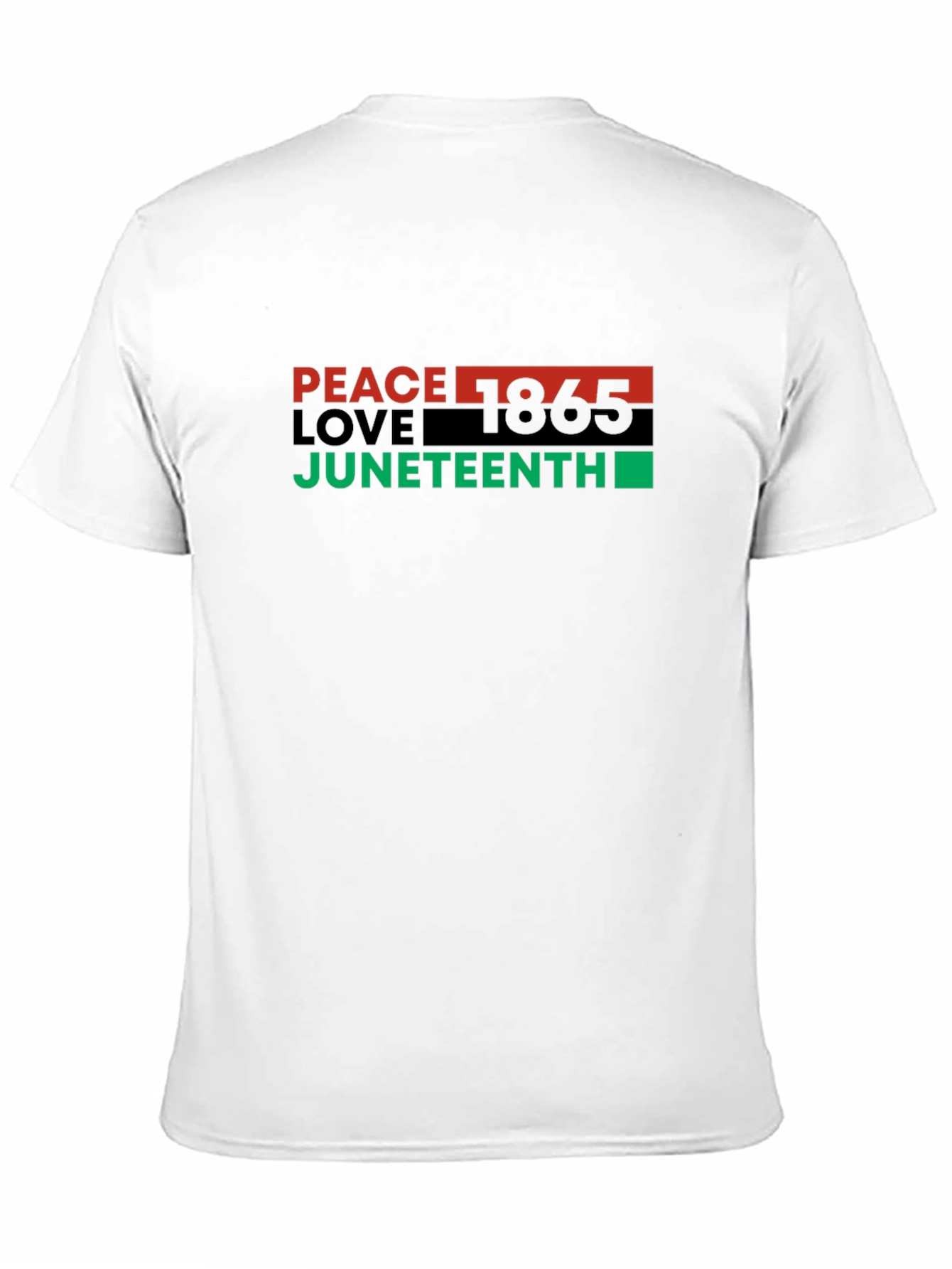 Juneteenth Peace Love T-Shirt