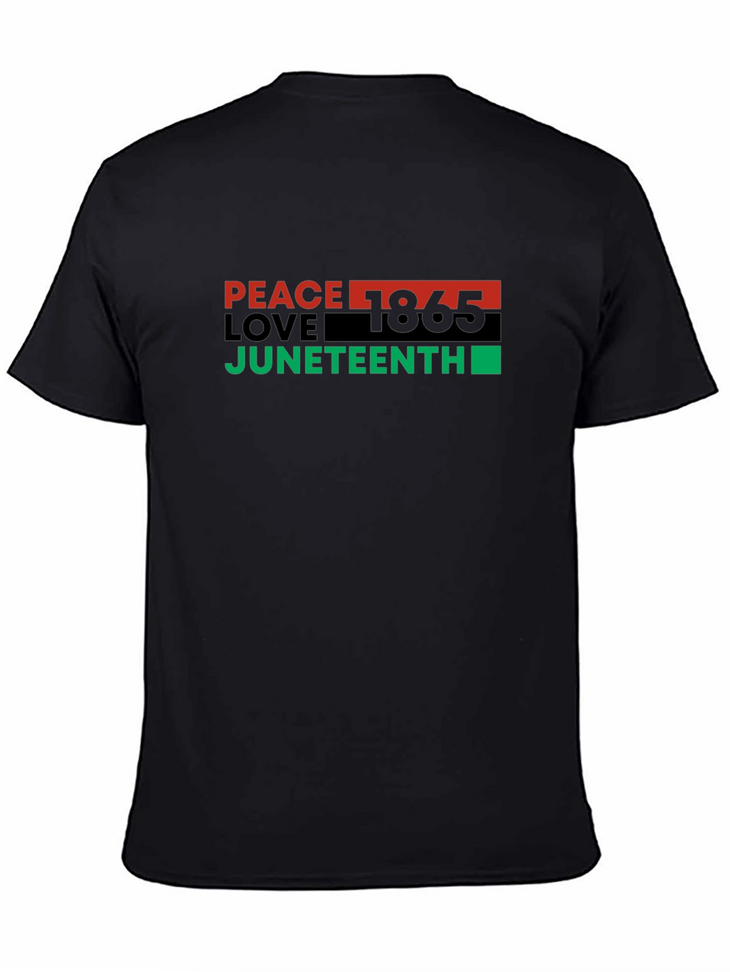 Juneteenth Peace Love T-Shirt