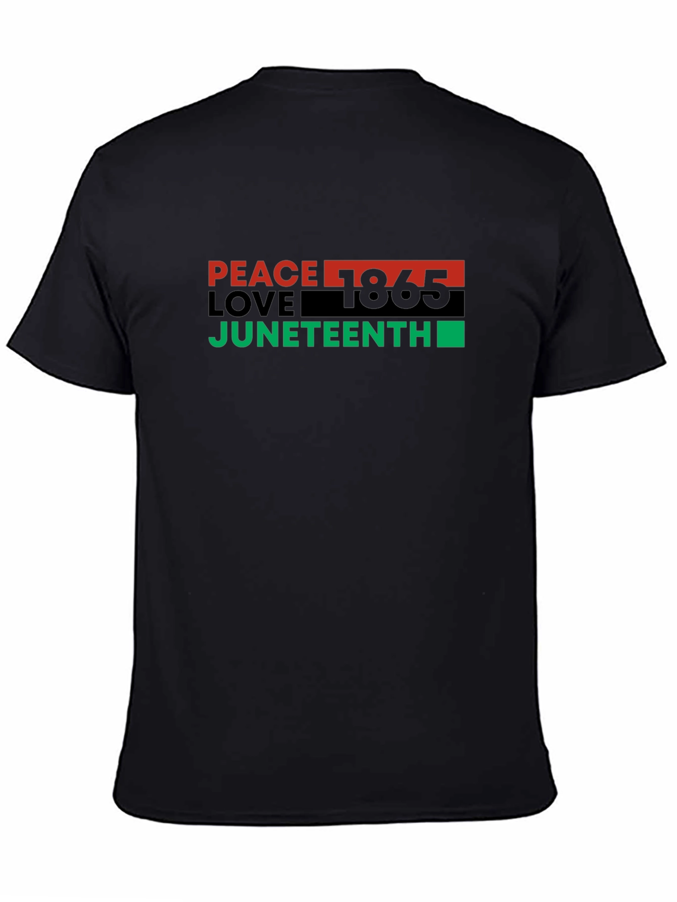 Juneteenth Peace Love T-Shirt