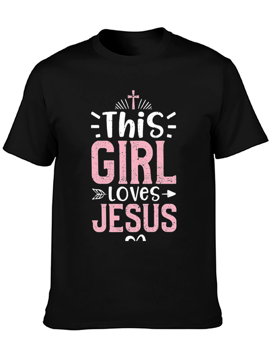This Girl Loves Jesus T-Shirt - Christian Apparel