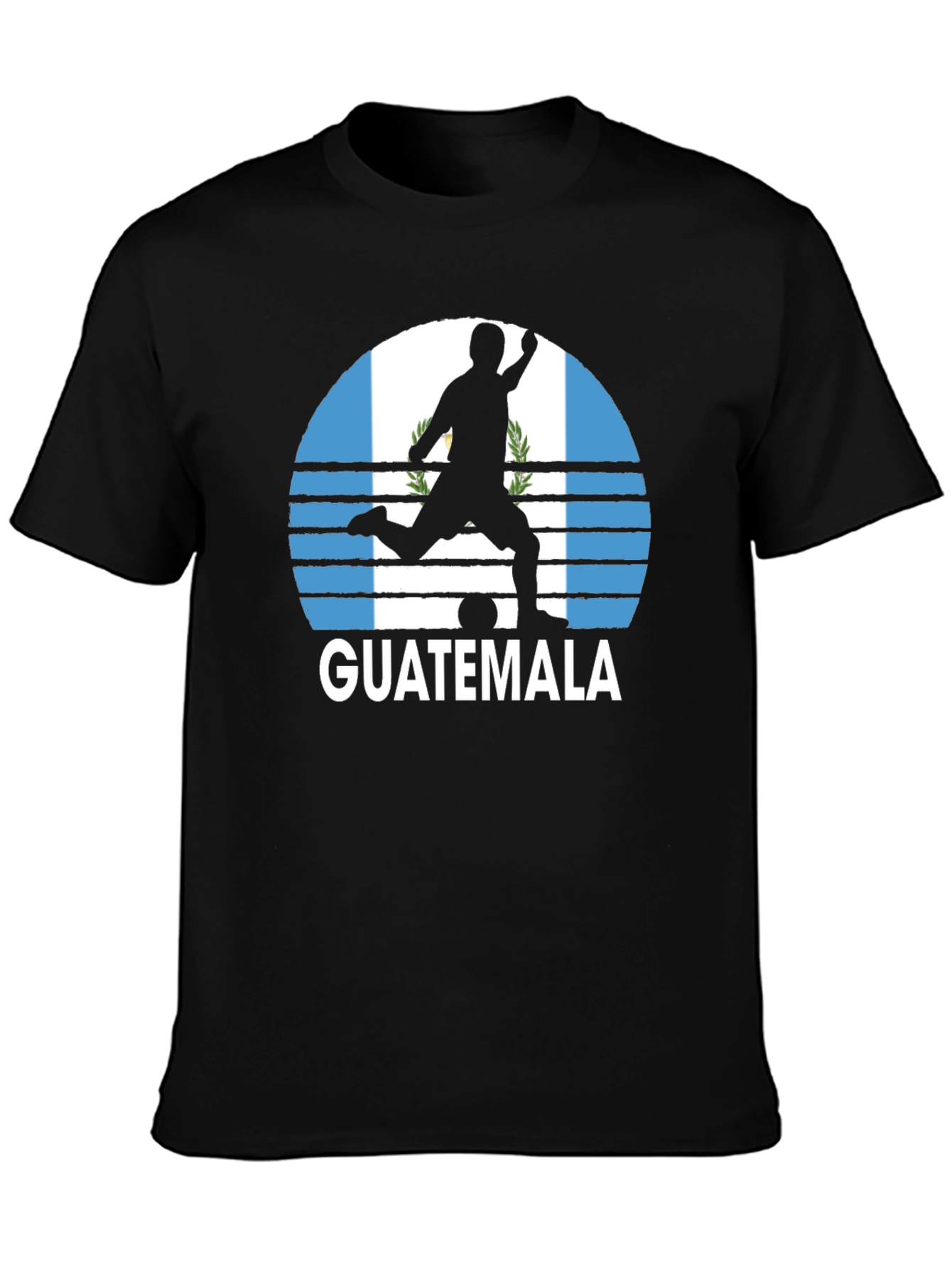 Guatemala Soccer T-Shirt - Flag Graphic Tee