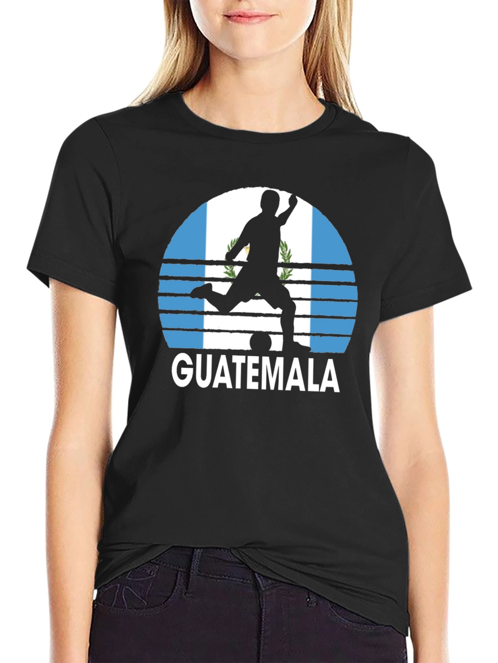 Guatemala Soccer T-Shirt - Flag Graphic Tee