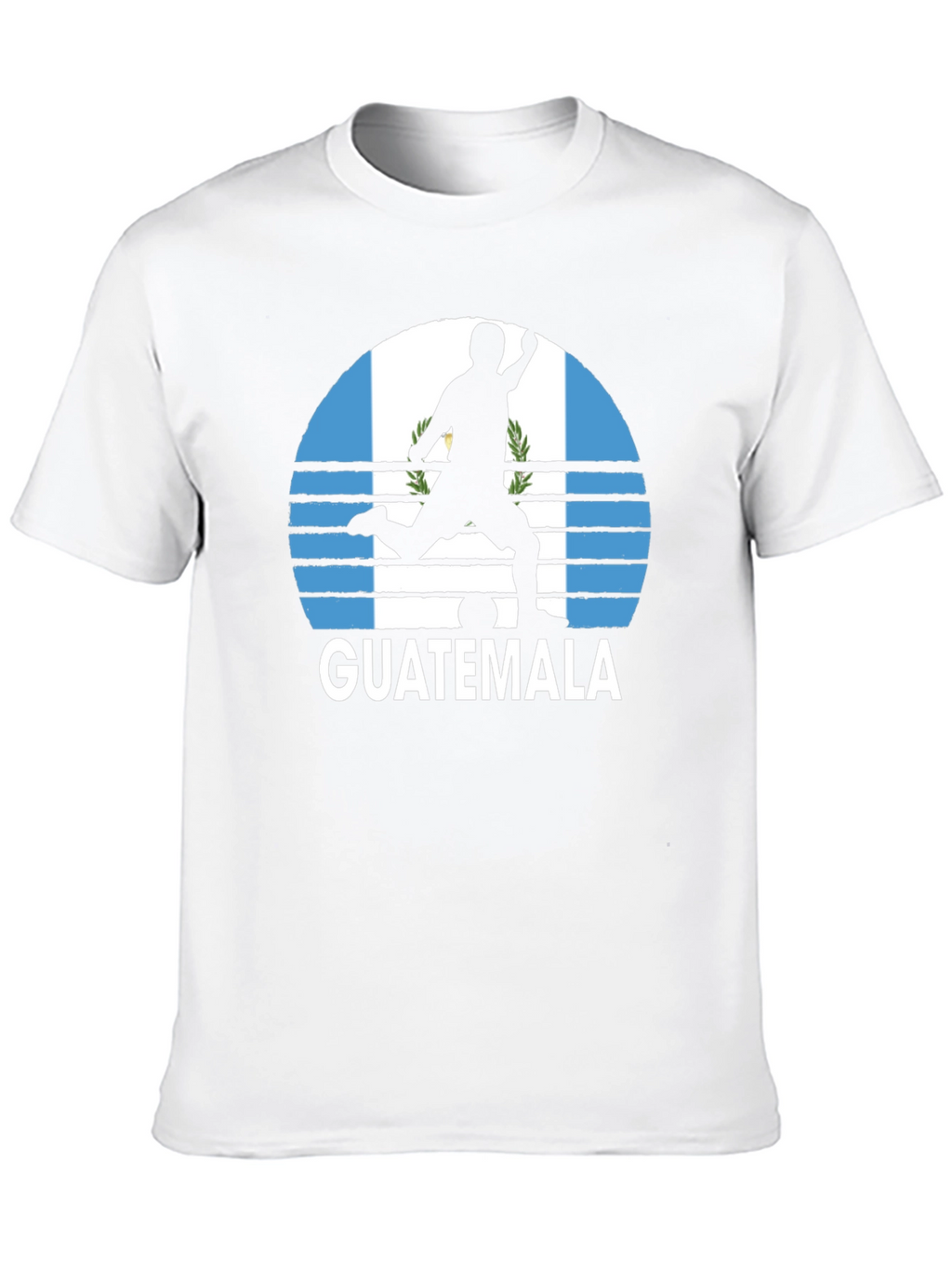 Guatemala Soccer T-Shirt - Flag Graphic Tee